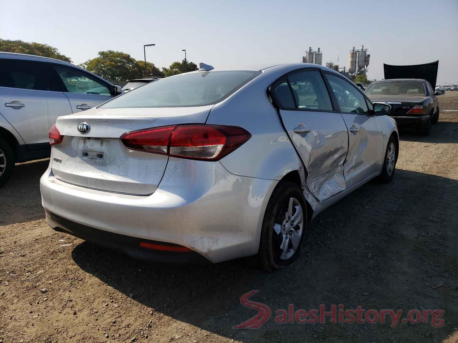 3KPFL4A76JE165080 2018 KIA FORTE