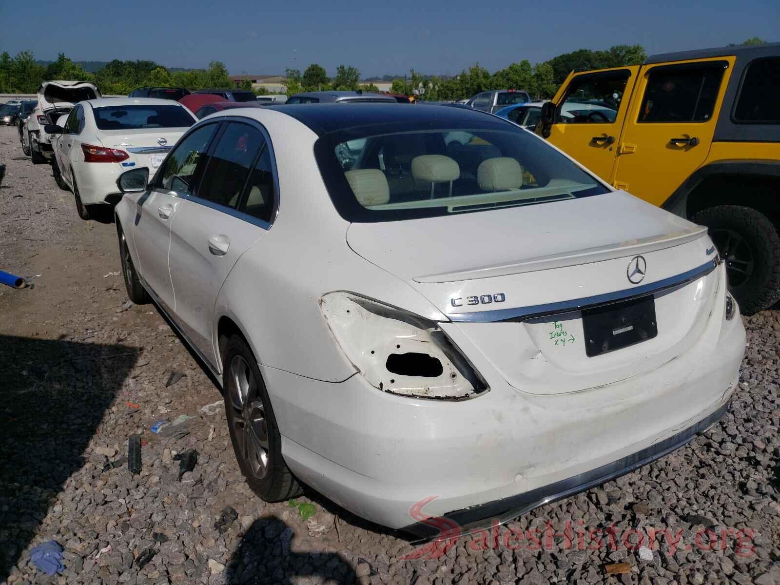 55SWF4KB0GU133298 2016 MERCEDES-BENZ C CLASS