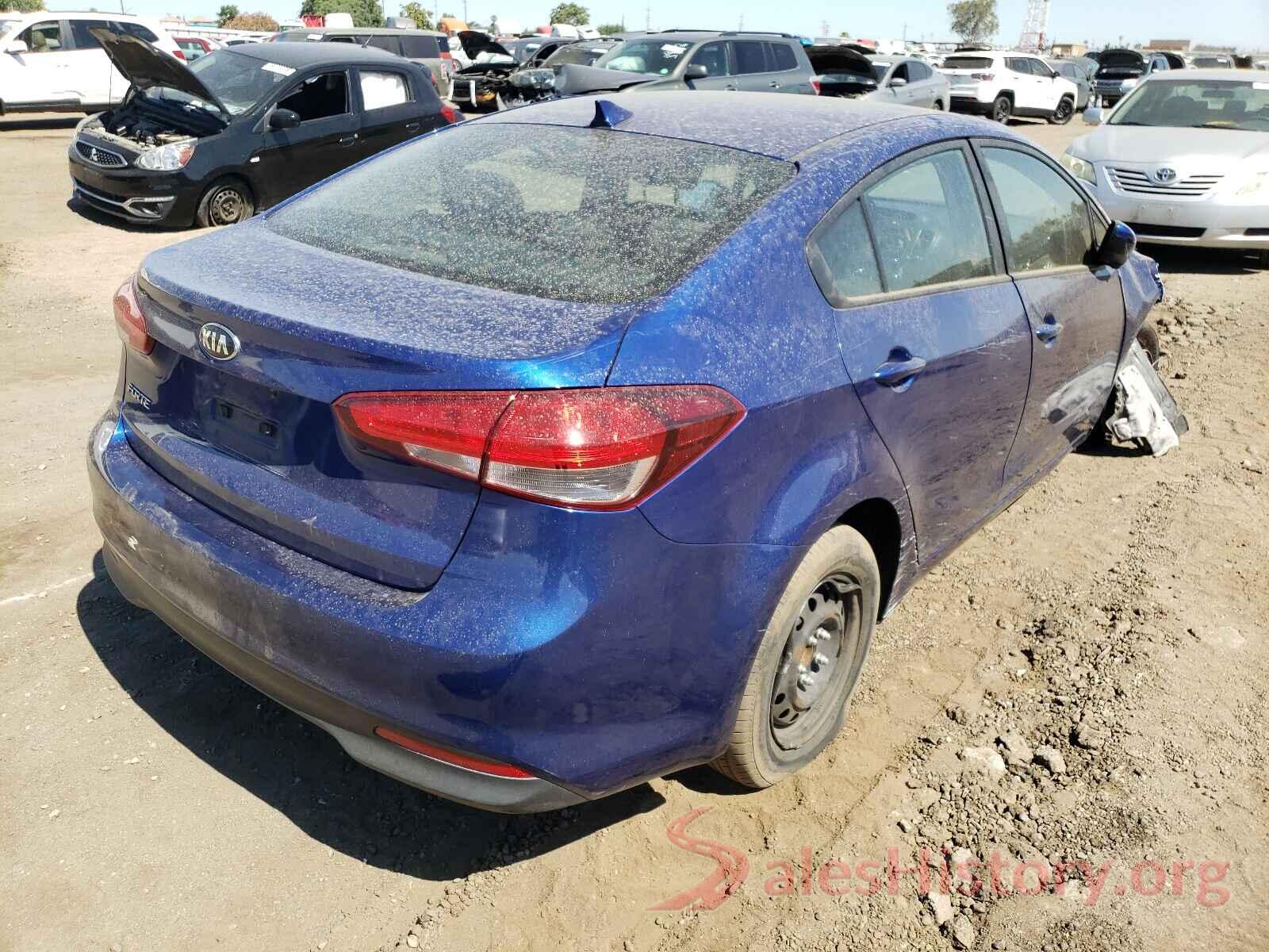 3KPFK4A71HE041490 2017 KIA FORTE