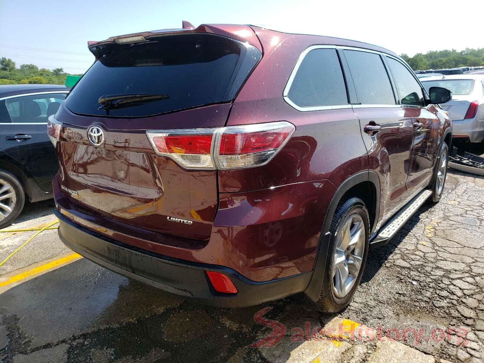 5TDYKRFH0GS140345 2016 TOYOTA HIGHLANDER