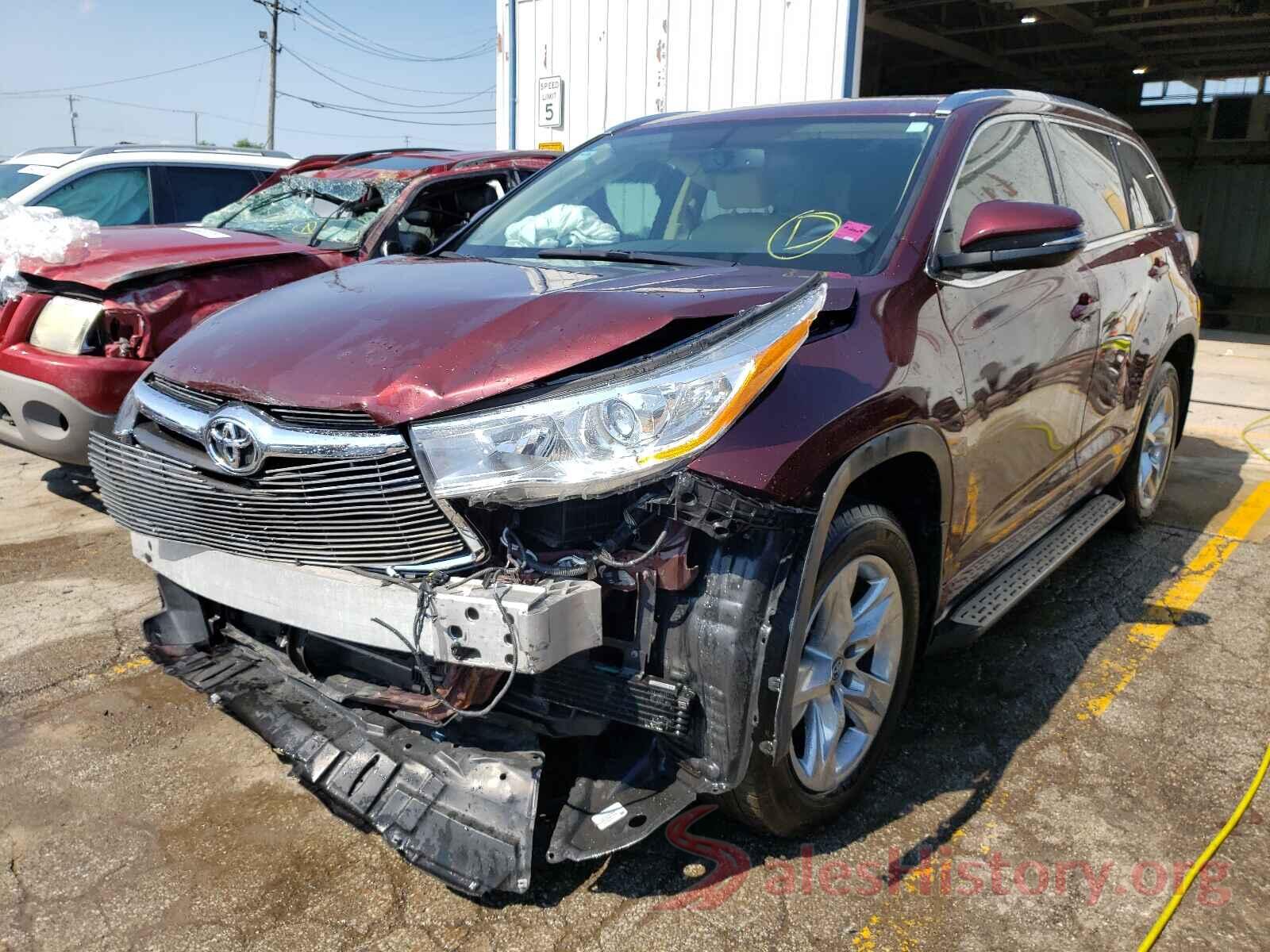 5TDYKRFH0GS140345 2016 TOYOTA HIGHLANDER