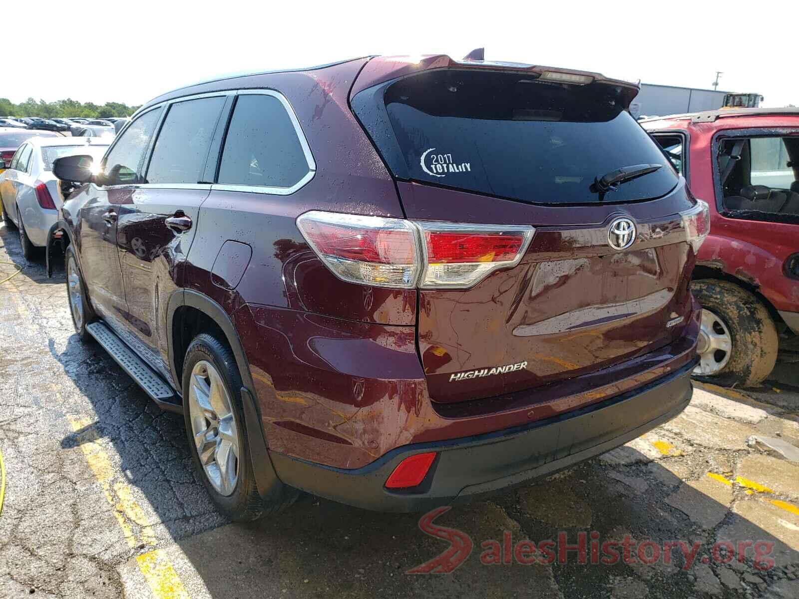 5TDYKRFH0GS140345 2016 TOYOTA HIGHLANDER