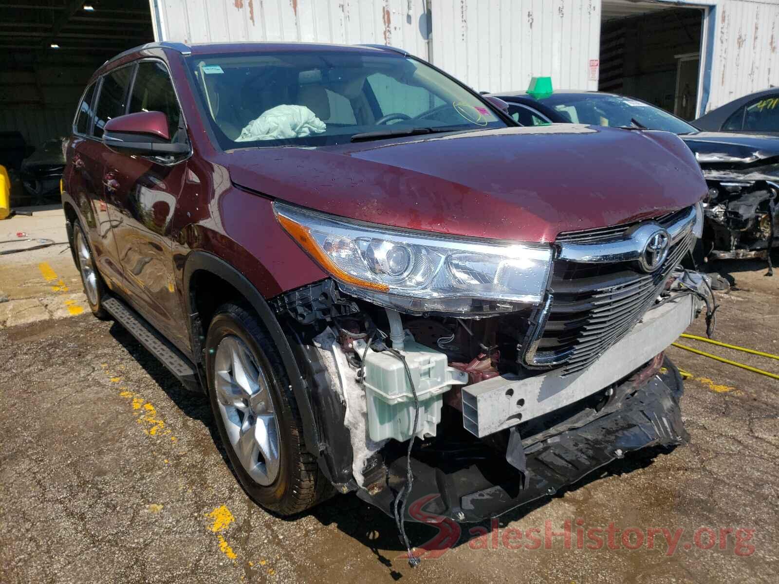 5TDYKRFH0GS140345 2016 TOYOTA HIGHLANDER