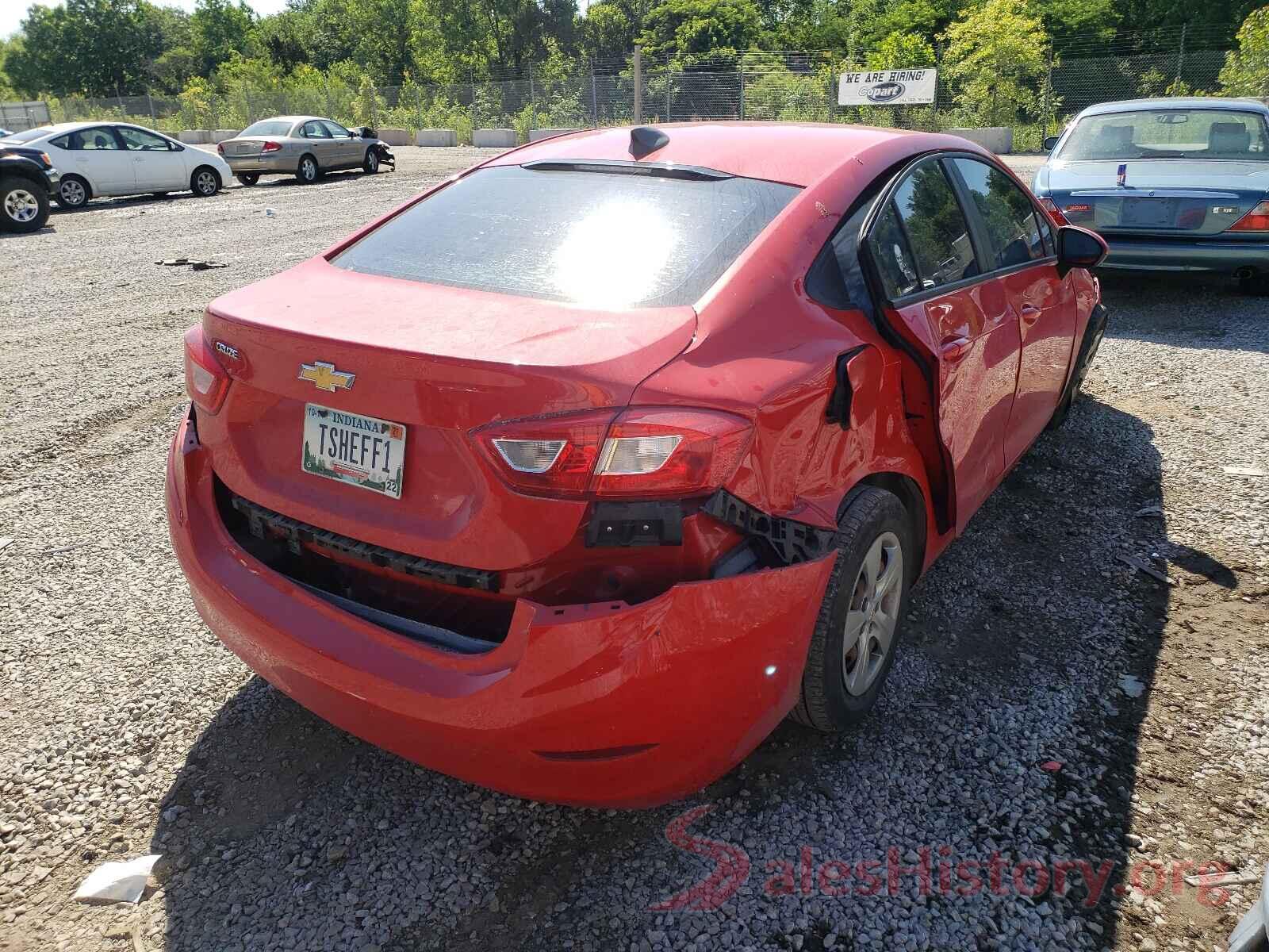 1G1BC5SM3G7311669 2016 CHEVROLET CRUZE