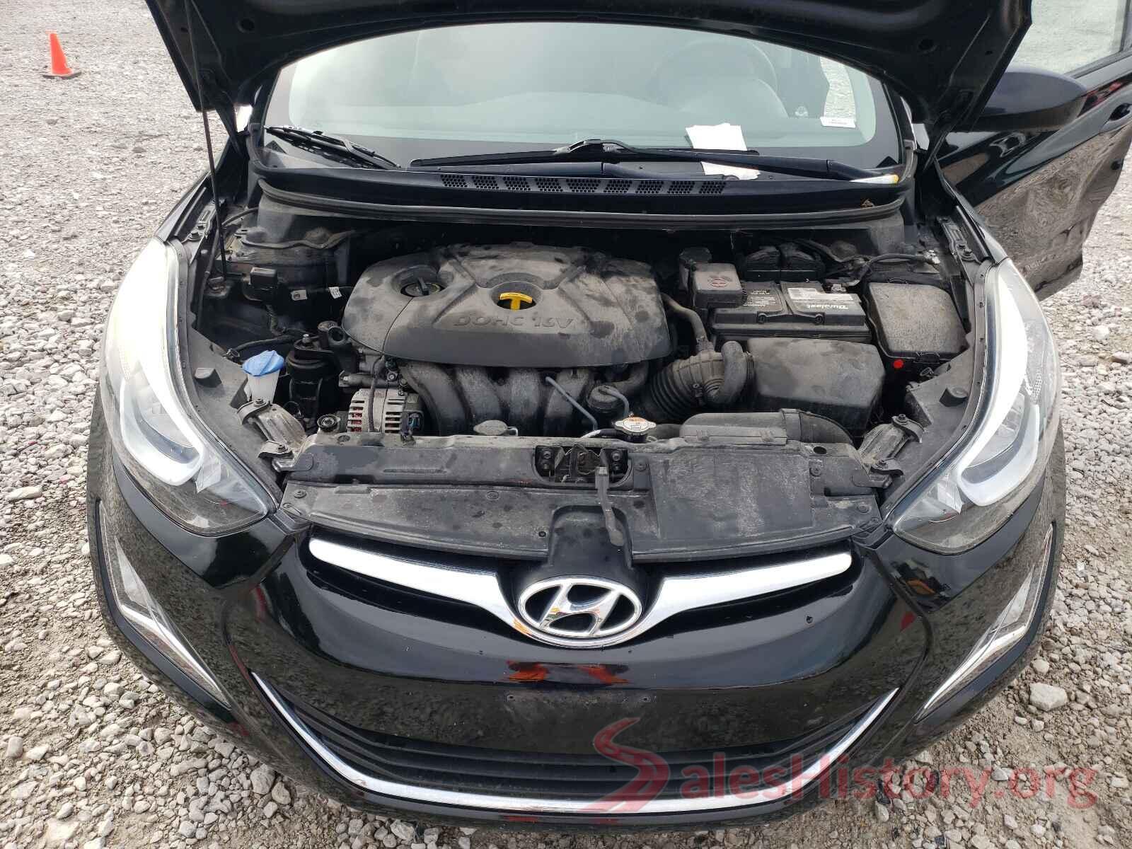 5NPDH4AE5GH655697 2016 HYUNDAI ELANTRA