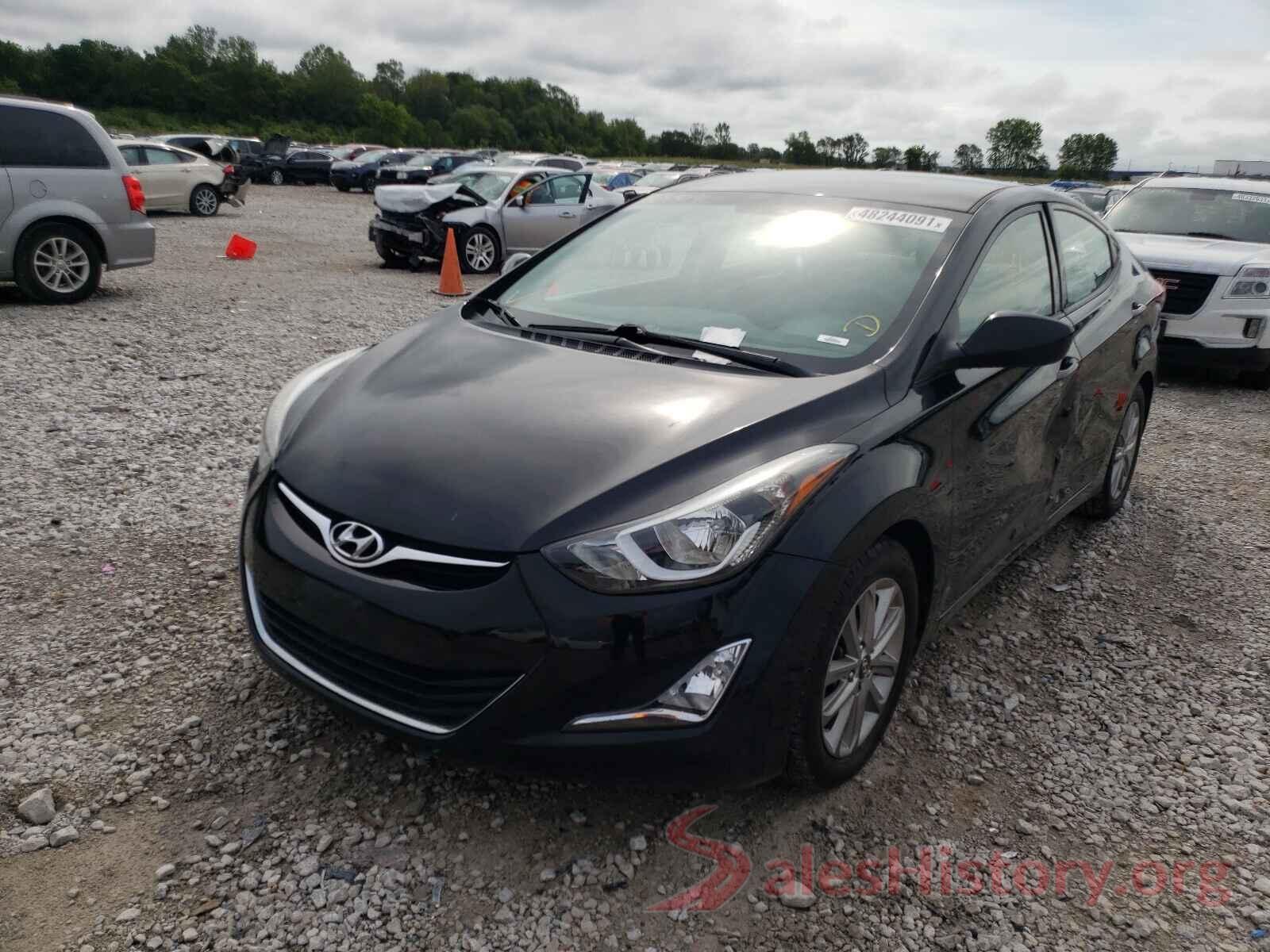 5NPDH4AE5GH655697 2016 HYUNDAI ELANTRA