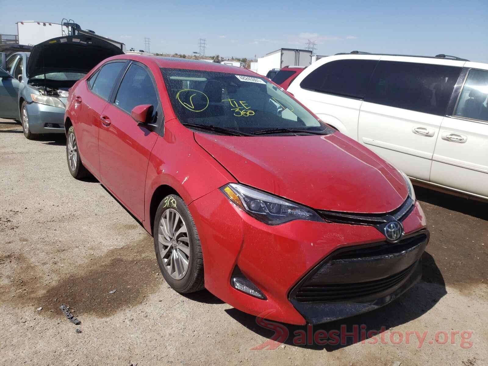 2T1BURHEXHC953432 2017 TOYOTA COROLLA