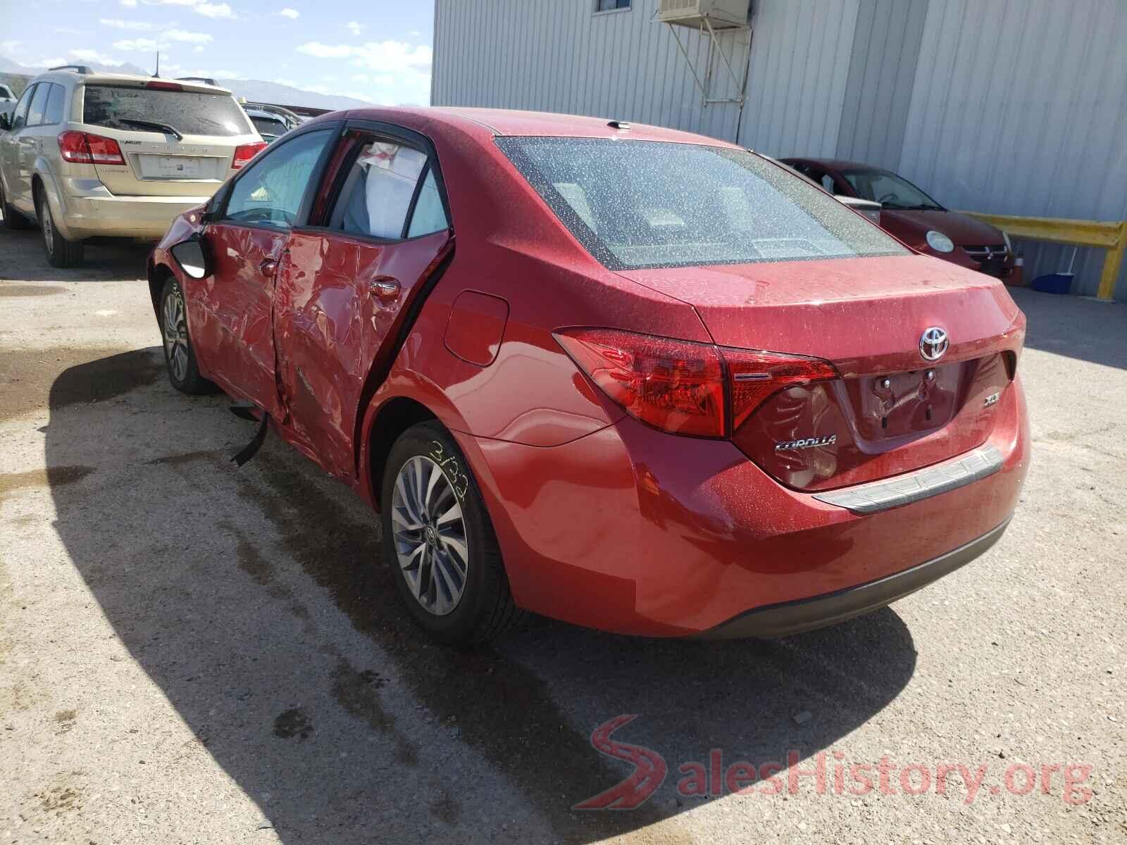 2T1BURHEXHC953432 2017 TOYOTA COROLLA