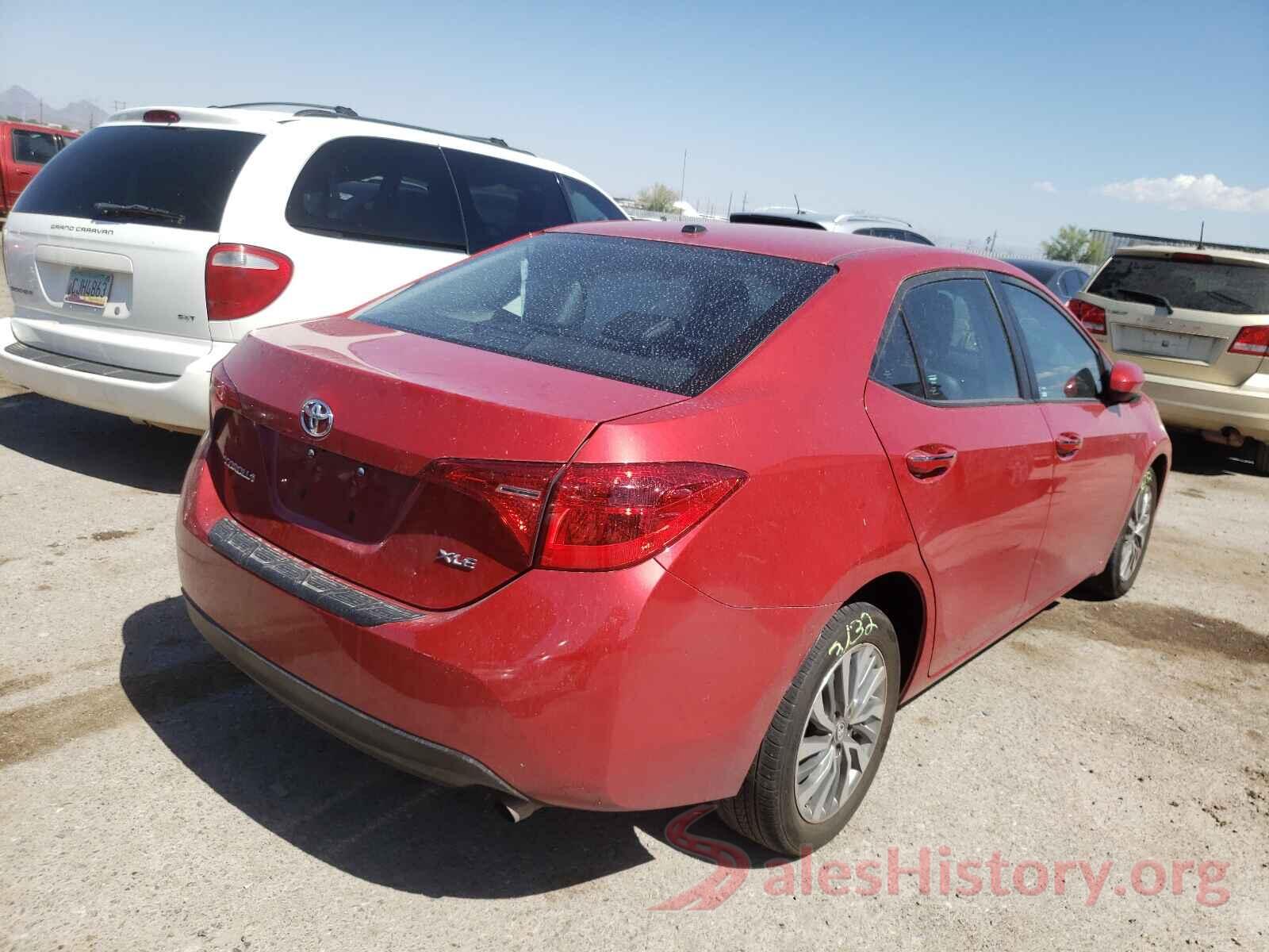 2T1BURHEXHC953432 2017 TOYOTA COROLLA