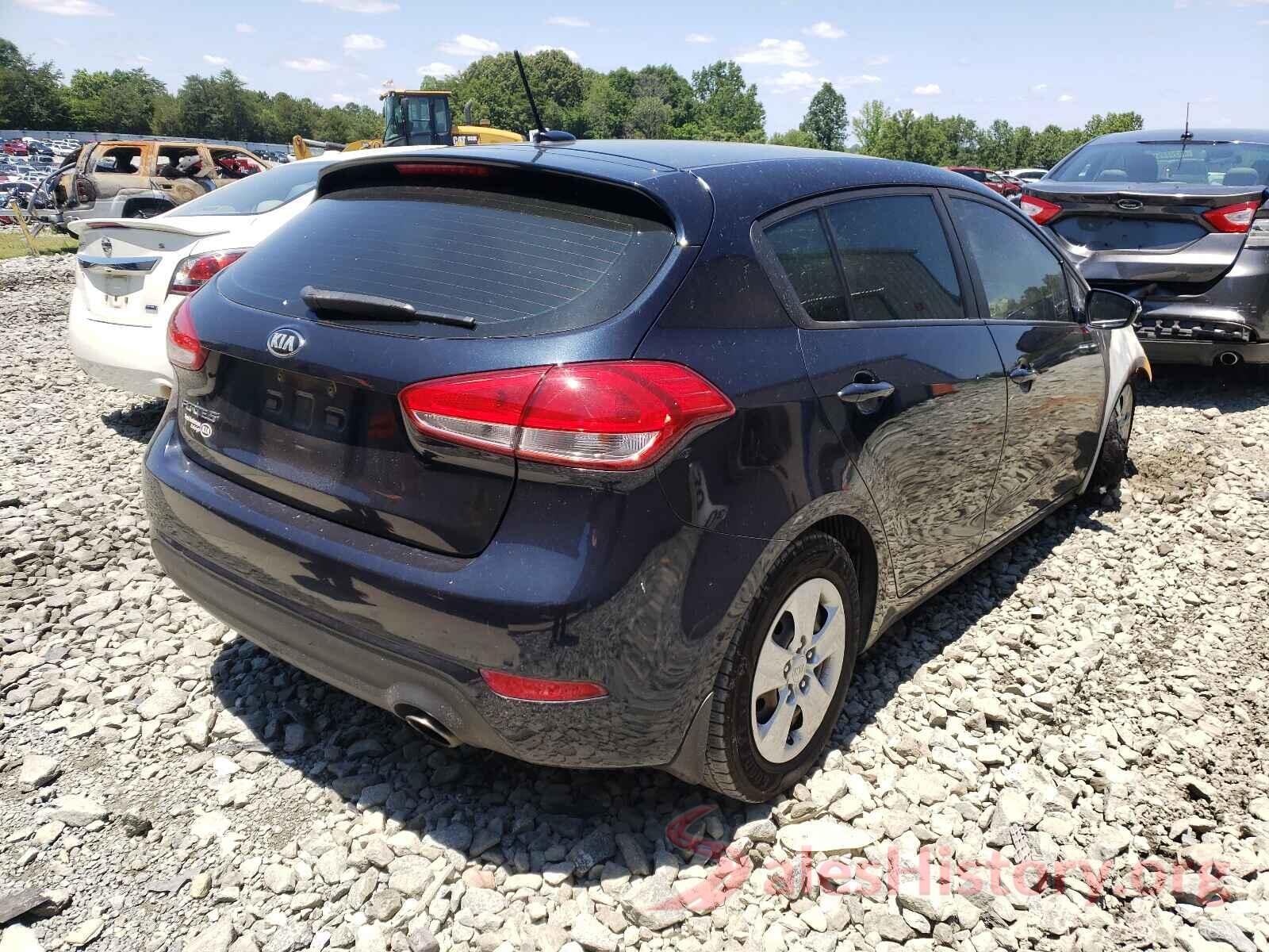 KNAFK5A80H5699843 2017 KIA FORTE