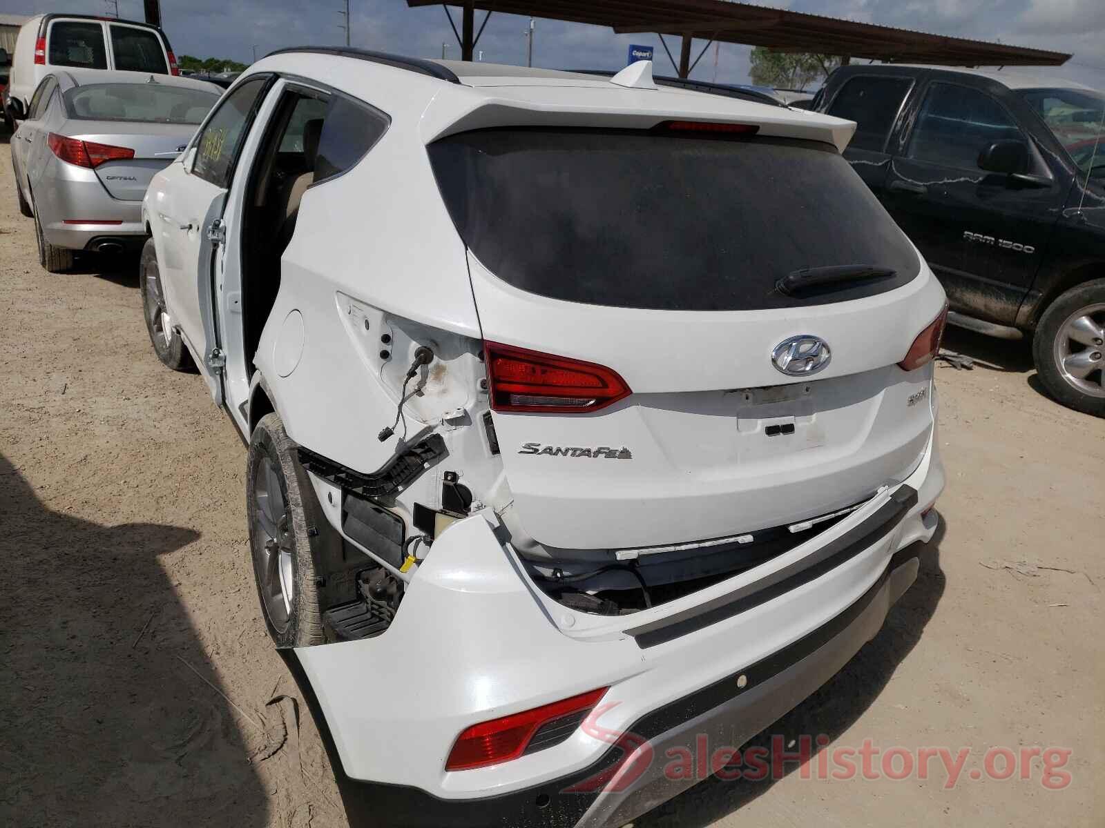 5XYZU3LB7JG518418 2018 HYUNDAI SANTA FE