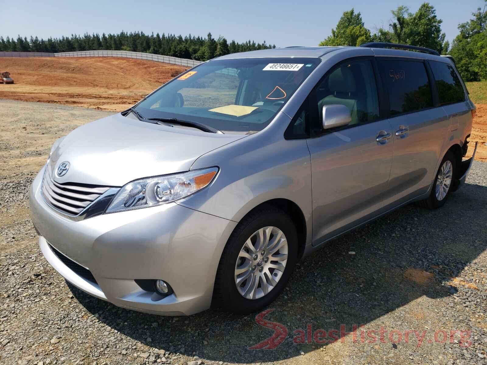 5TDYZ3DC0HS873898 2017 TOYOTA SIENNA