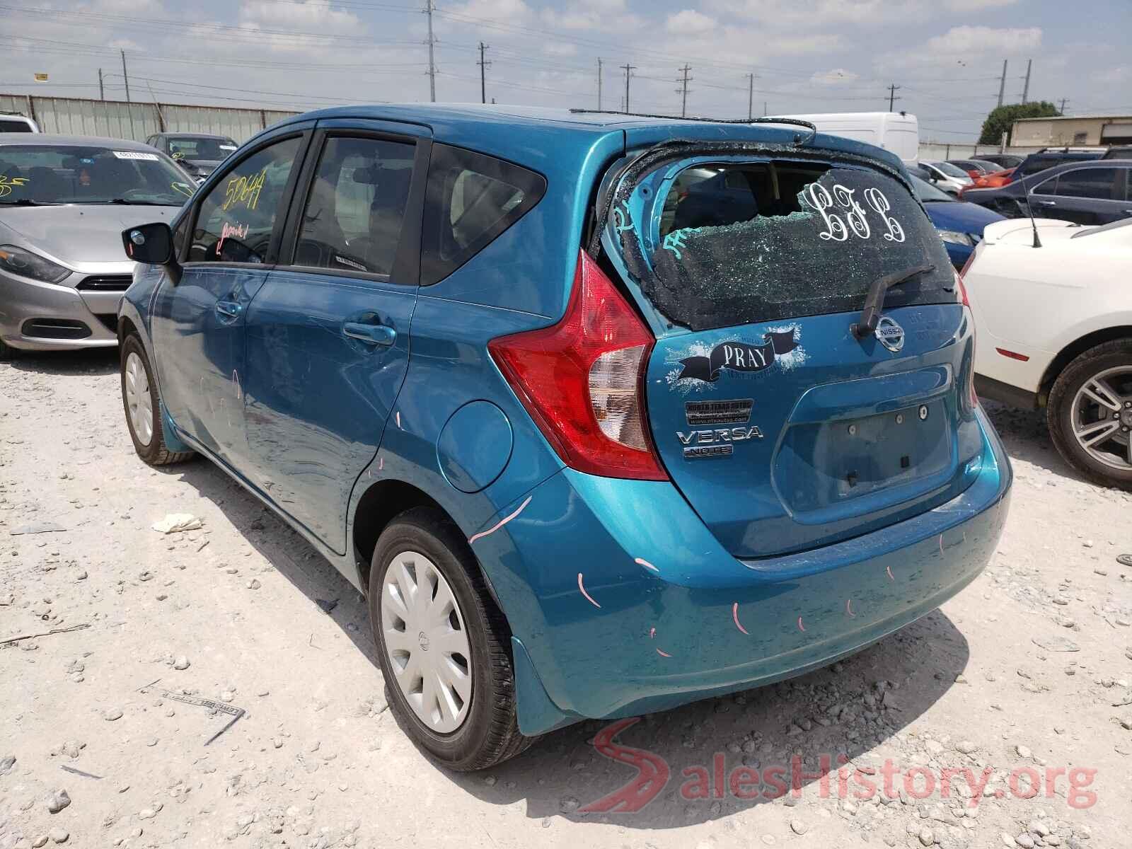 3N1CE2CP7GL370509 2016 NISSAN VERSA