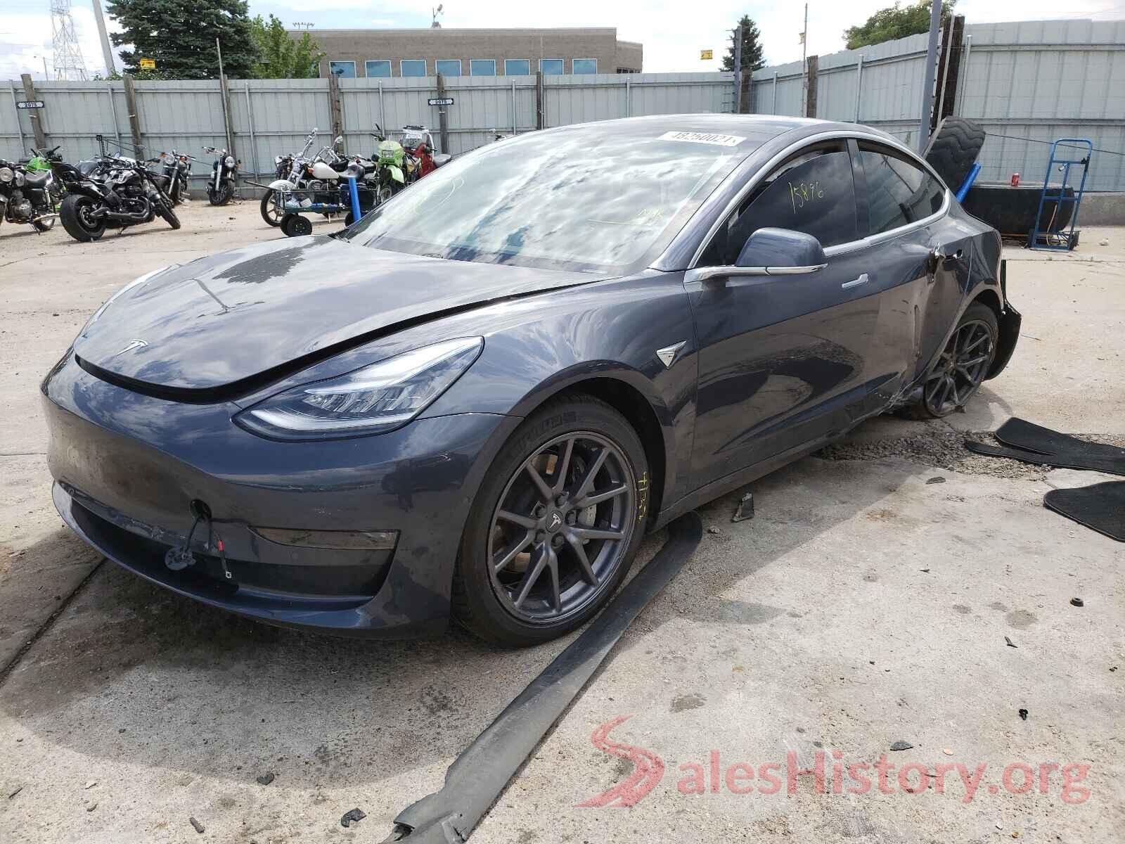 5YJ3E1EB2LF663459 2020 TESLA MODEL 3