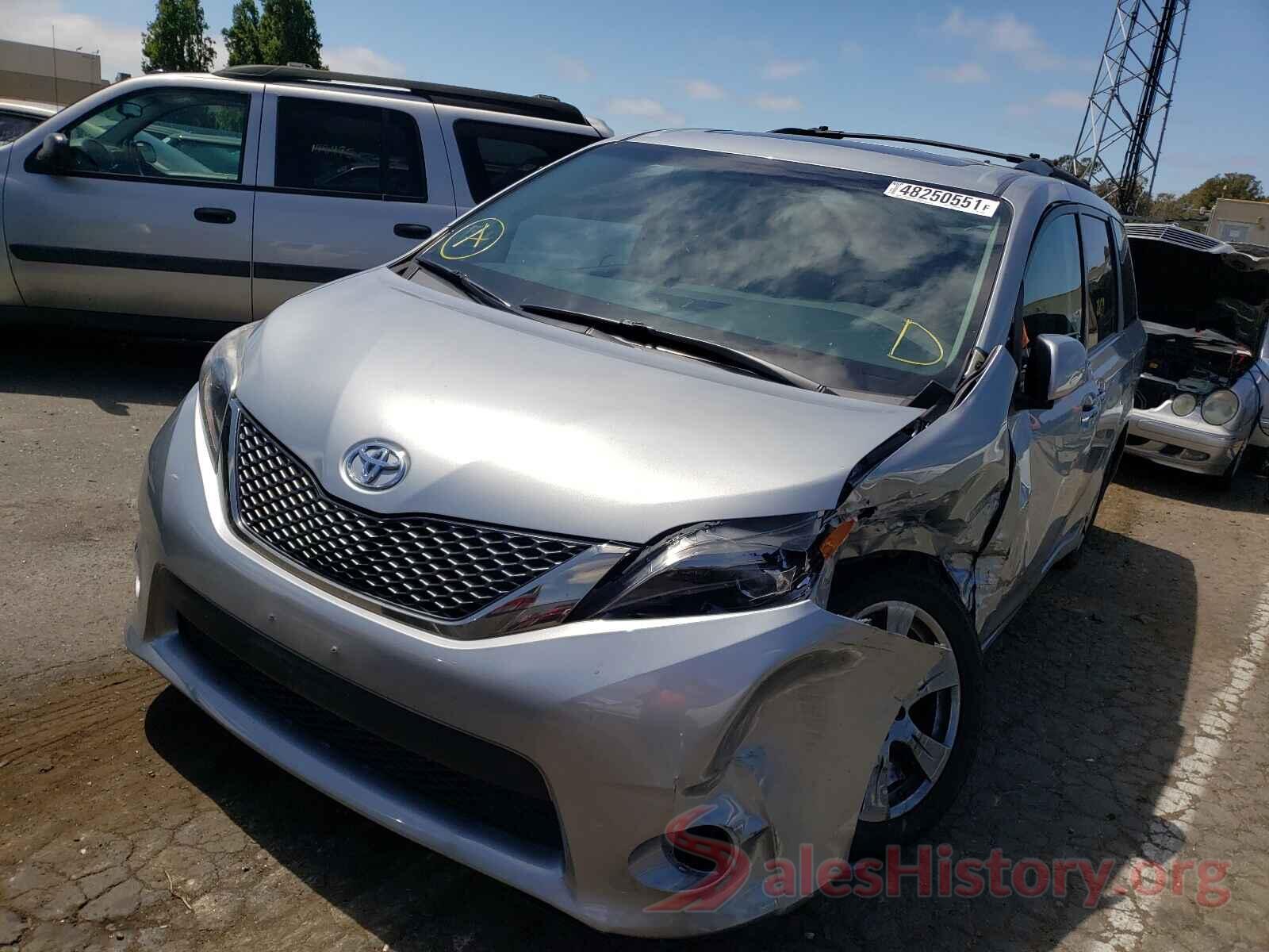 5TDXZ3DCXHS856361 2017 TOYOTA SIENNA