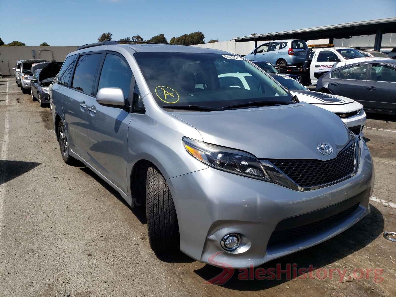 5TDXZ3DCXHS856361 2017 TOYOTA SIENNA