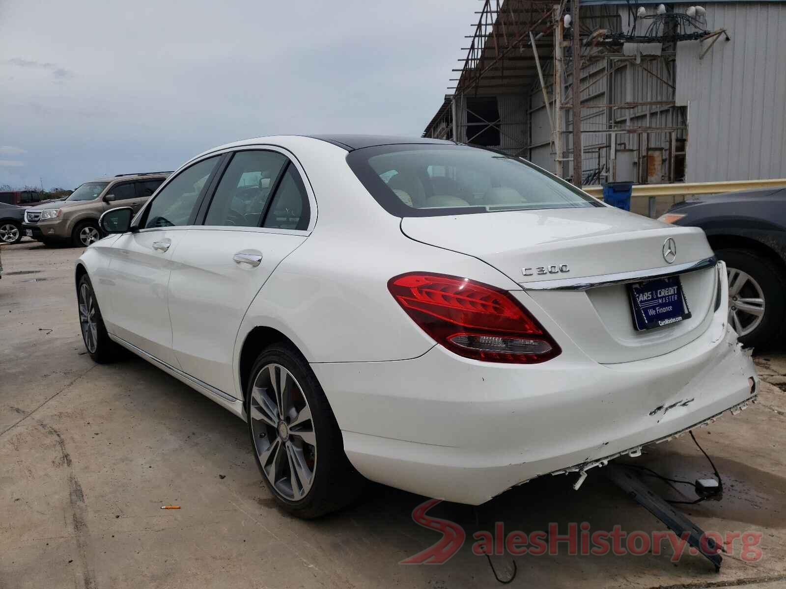 55SWF4JB8GU168611 2016 MERCEDES-BENZ C CLASS