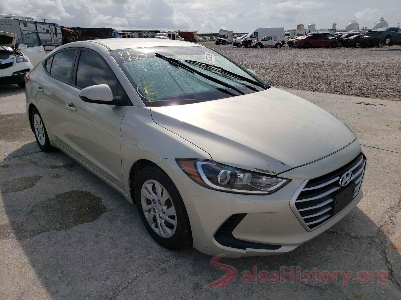 5NPD74LF5HH165464 2017 HYUNDAI ELANTRA