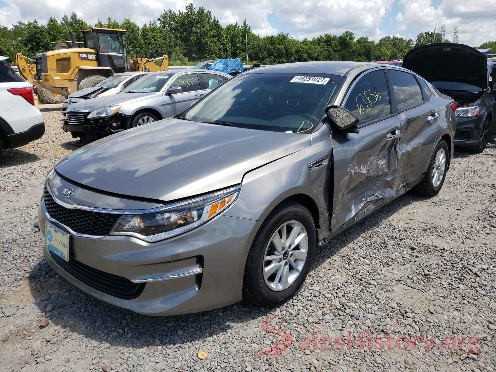 5XXGT4L30GG105102 2016 KIA OPTIMA