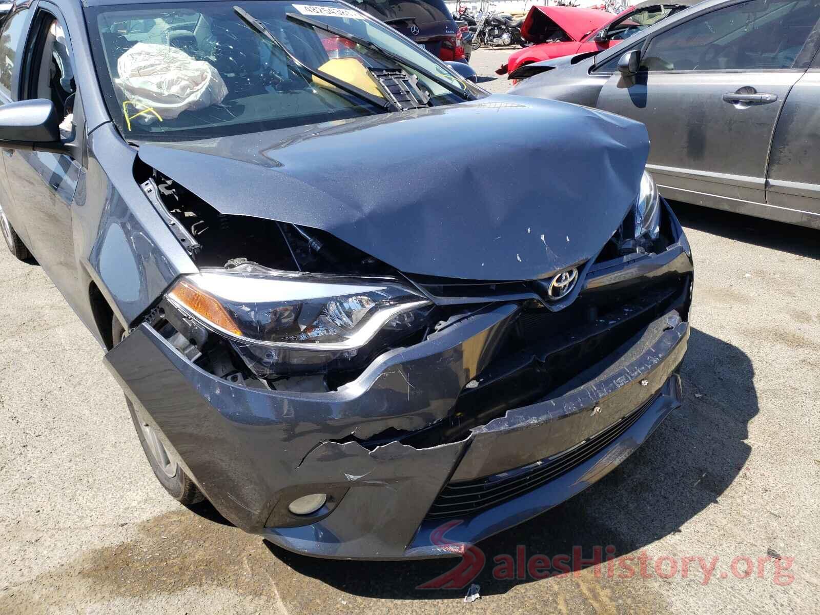 5YFBPRHE1GP406541 2016 TOYOTA COROLLA