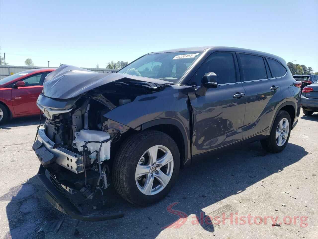 5TDZZRAH4NS104100 2022 TOYOTA HIGHLANDER