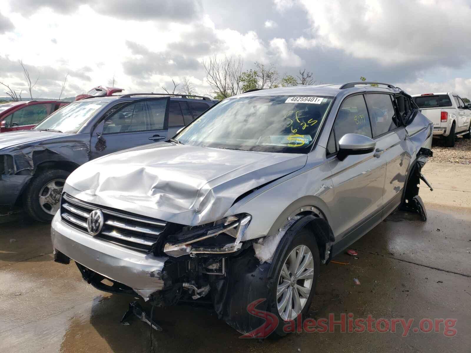 3VV0B7AXXLM126996 2020 VOLKSWAGEN TIGUAN