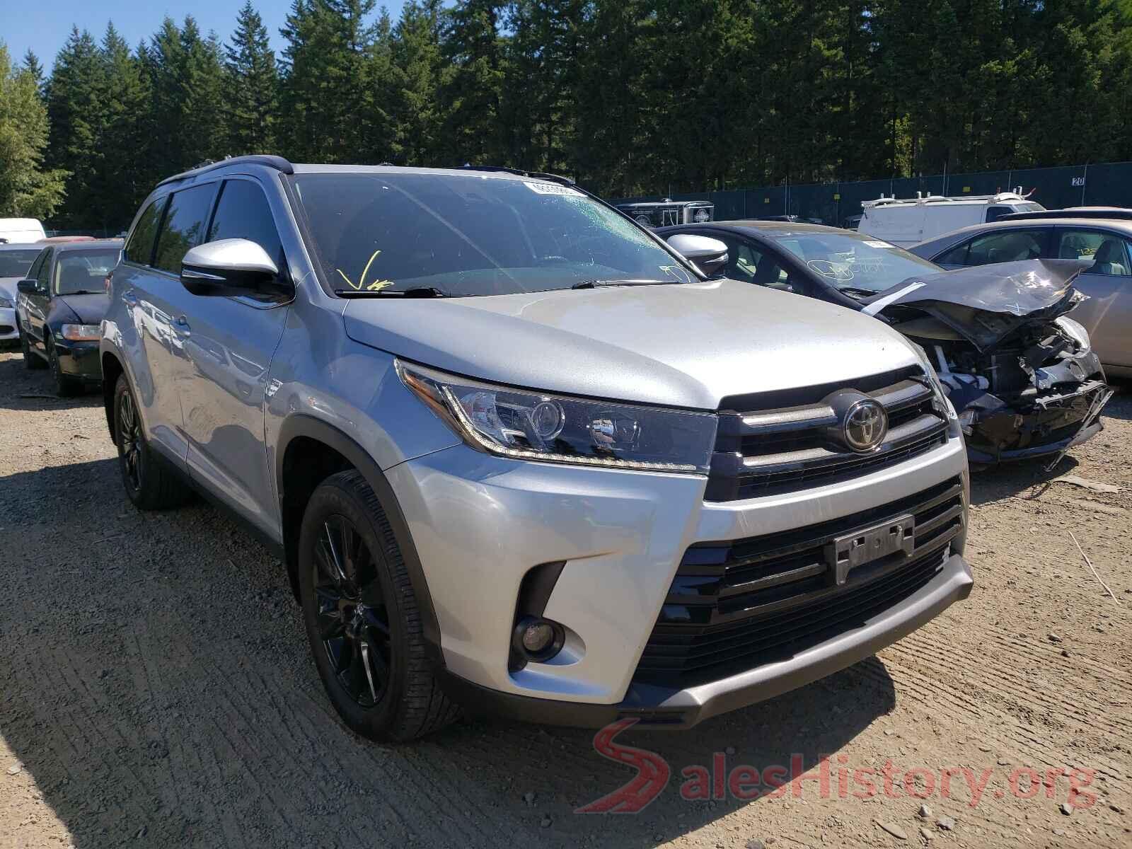 5TDJZRFHXKS573631 2019 TOYOTA HIGHLANDER