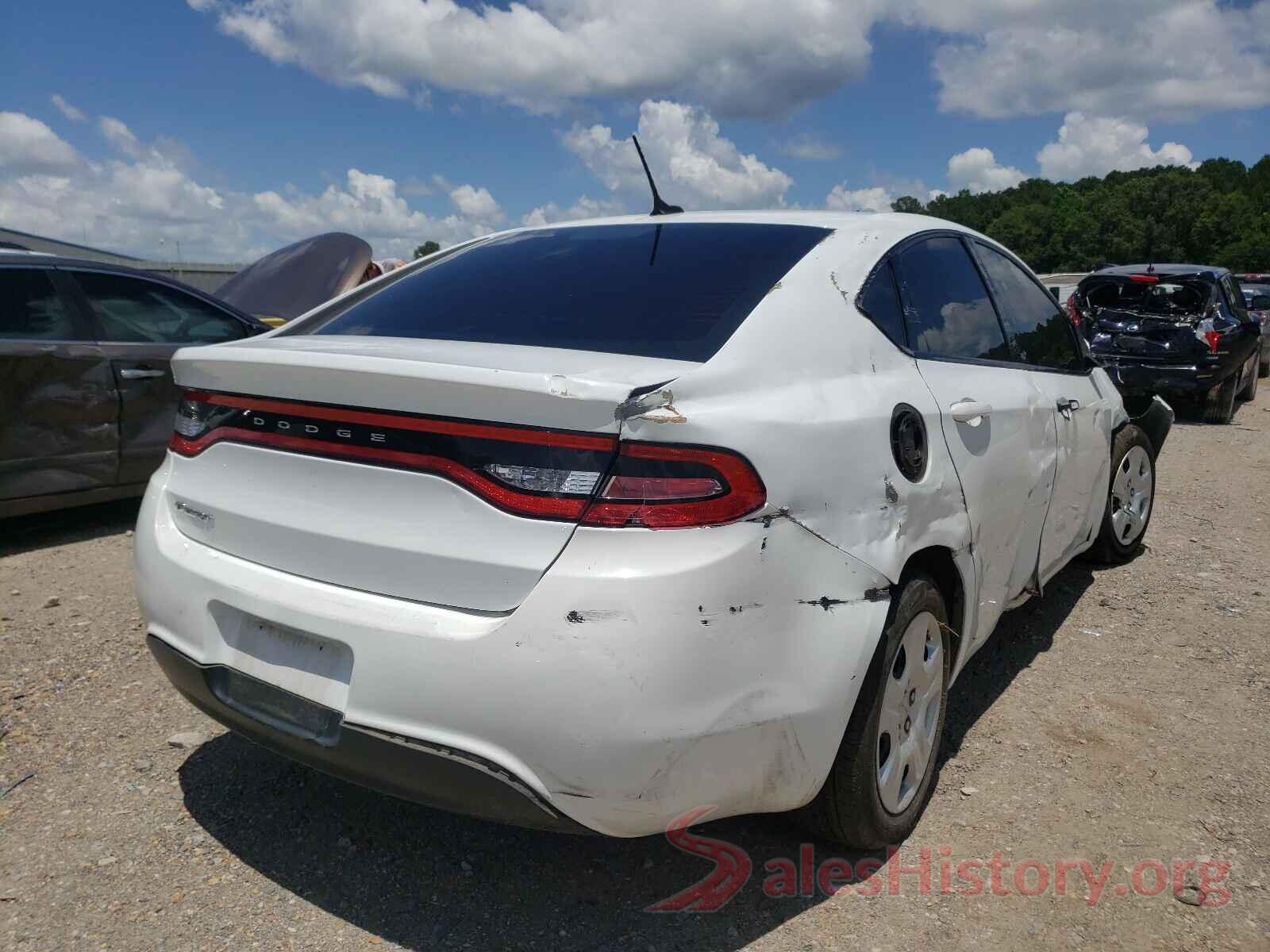 1C3CDFAA8GD506758 2016 DODGE DART