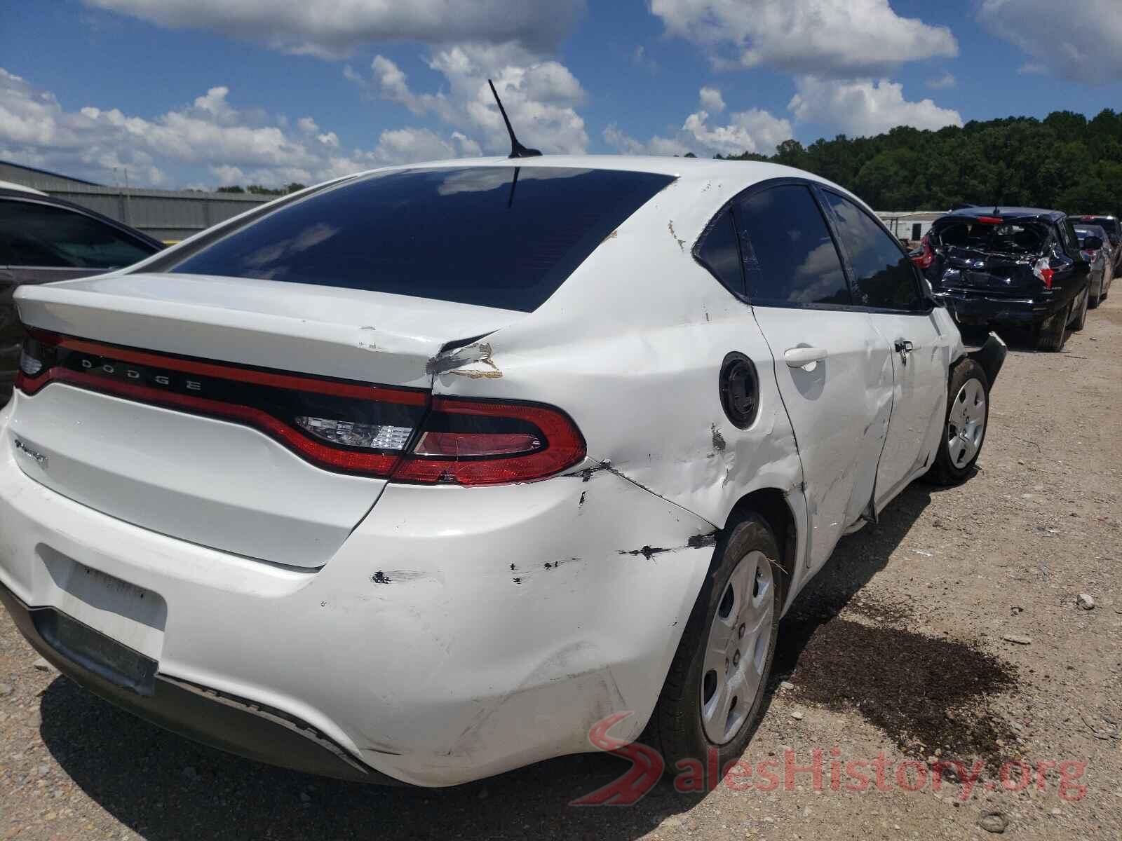 1C3CDFAA8GD506758 2016 DODGE DART