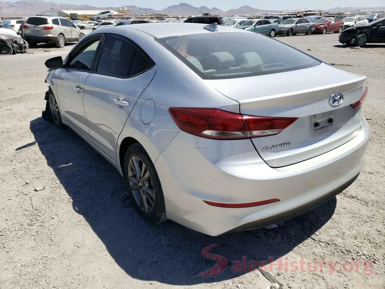 5NPD84LF3JH287954 2018 HYUNDAI ELANTRA