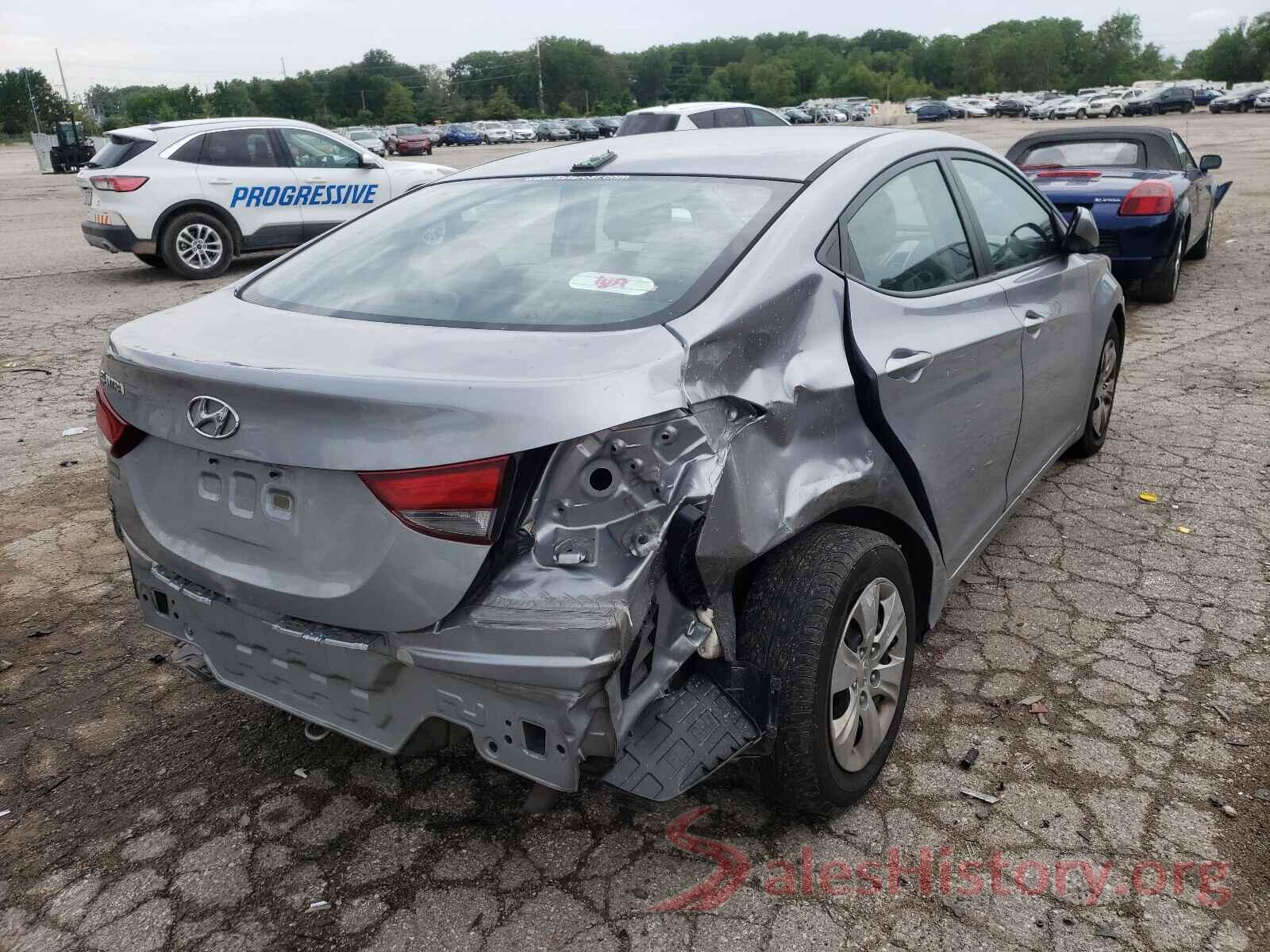 5NPDH4AE7GH728519 2016 HYUNDAI ELANTRA