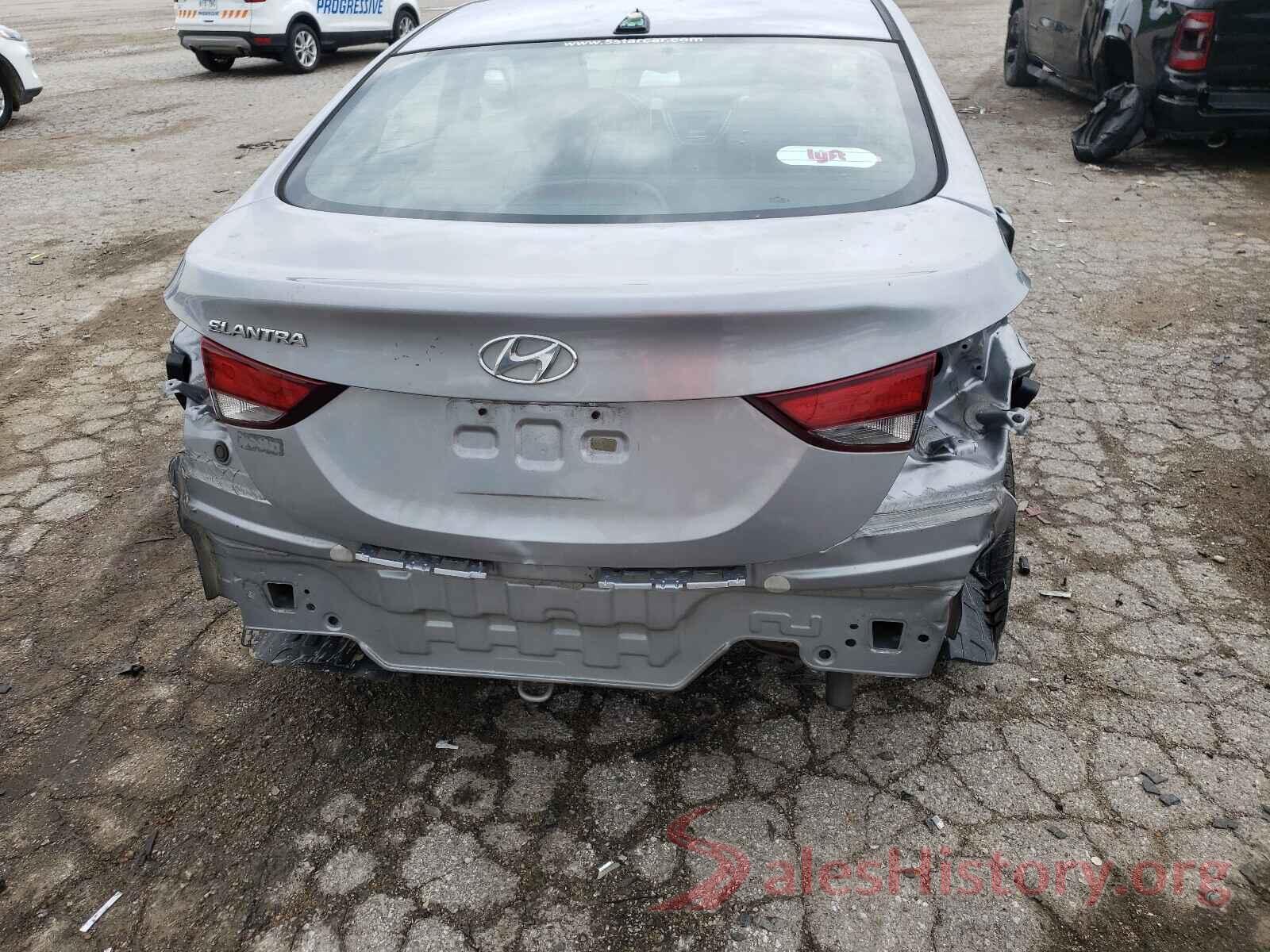 5NPDH4AE7GH728519 2016 HYUNDAI ELANTRA