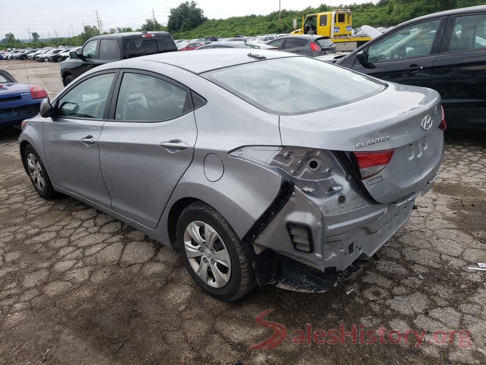 5NPDH4AE7GH728519 2016 HYUNDAI ELANTRA