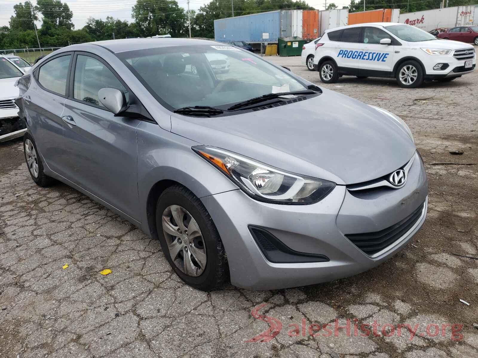 5NPDH4AE7GH728519 2016 HYUNDAI ELANTRA