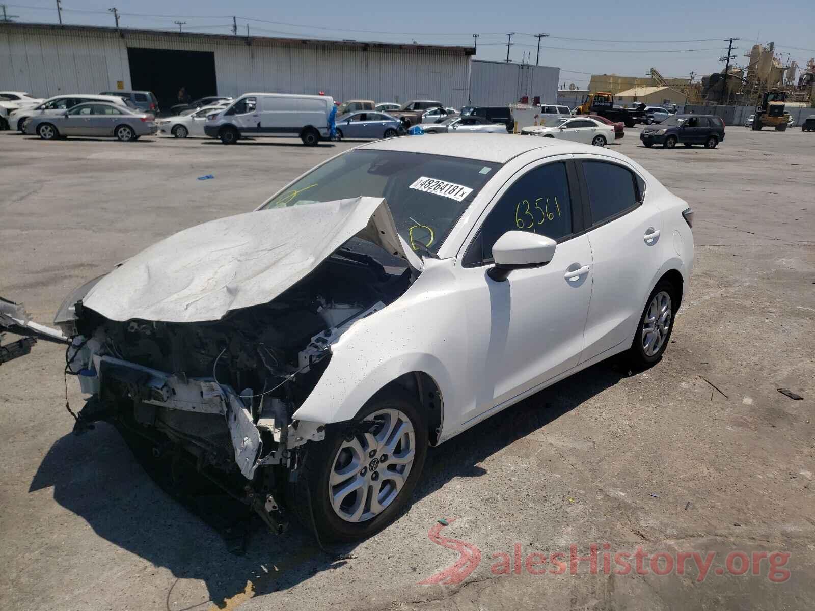 3MYDLBYV8JY314752 2018 TOYOTA YARIS