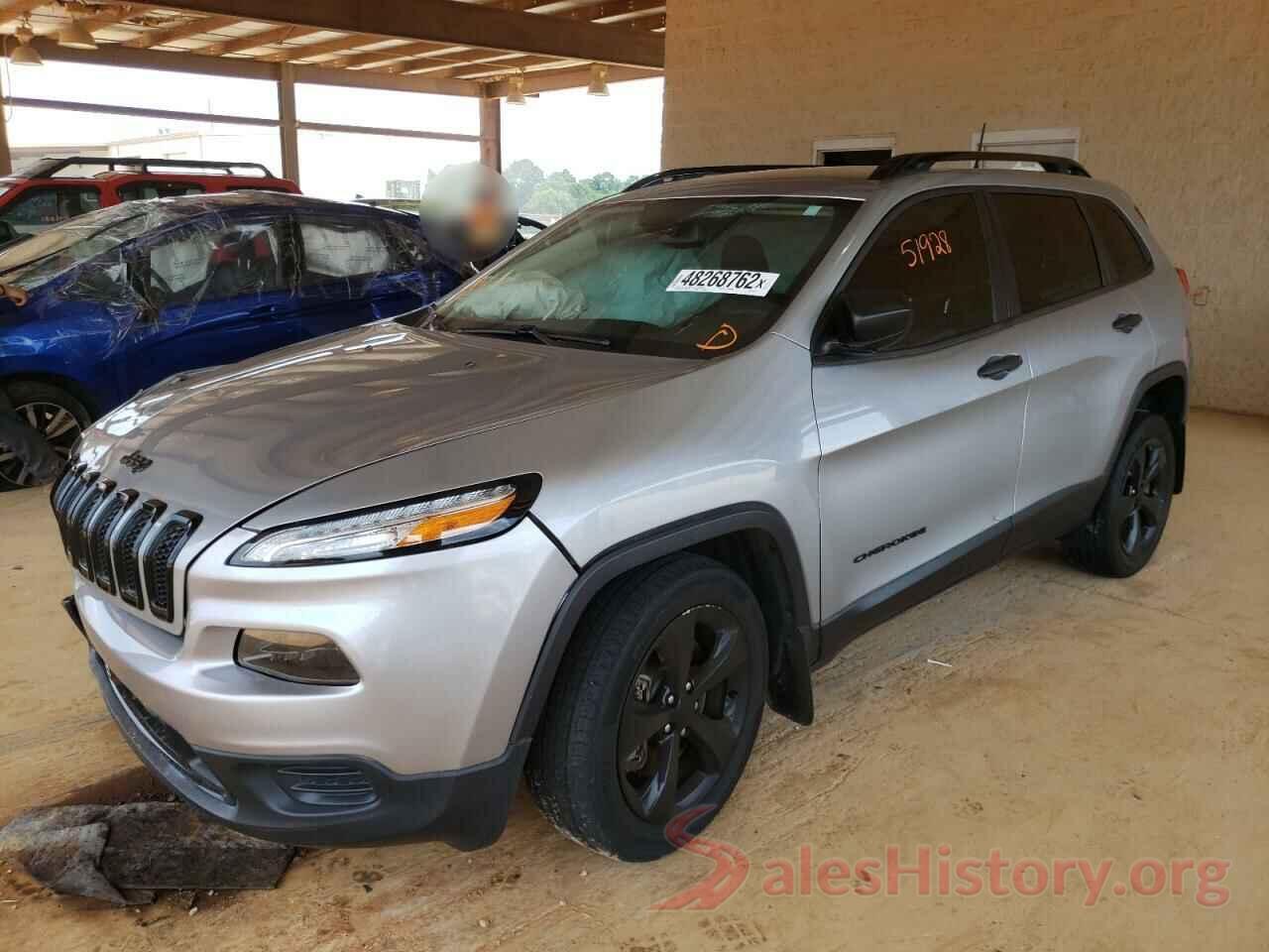 1C4PJLAS5HW572722 2017 JEEP CHEROKEE