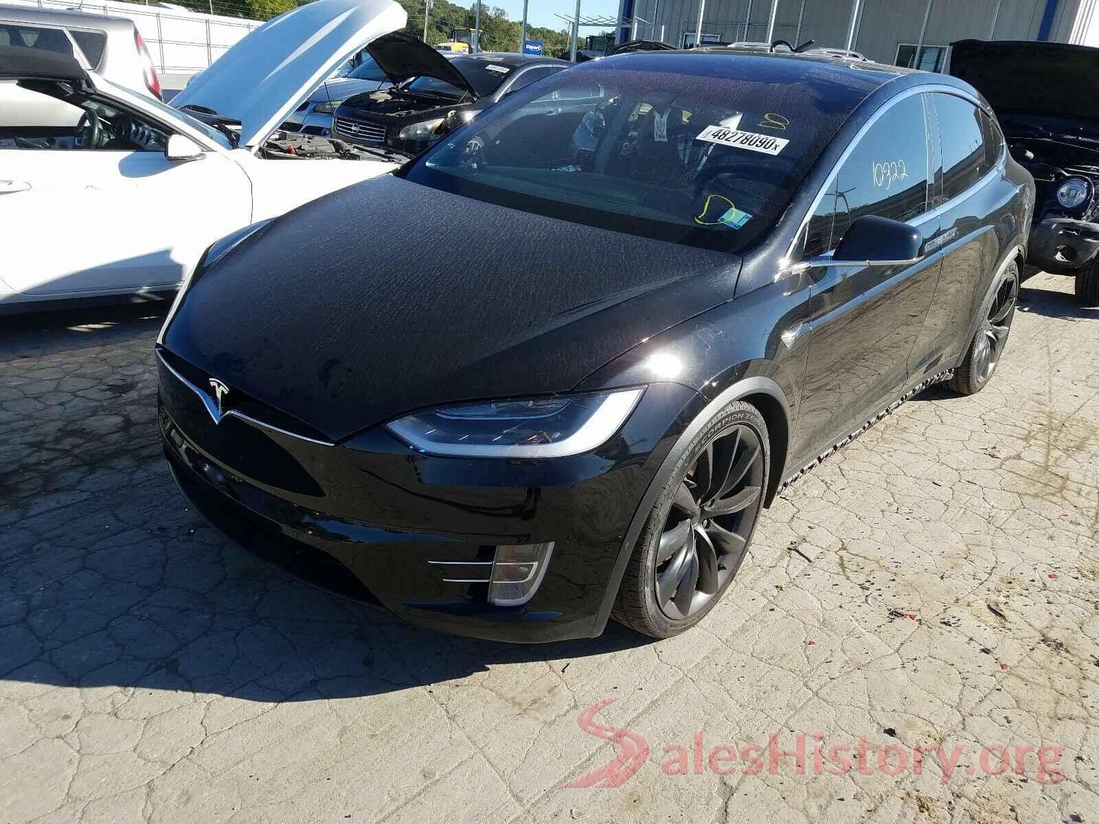 5YJXCBE20KF151727 2019 TESLA MODEL X