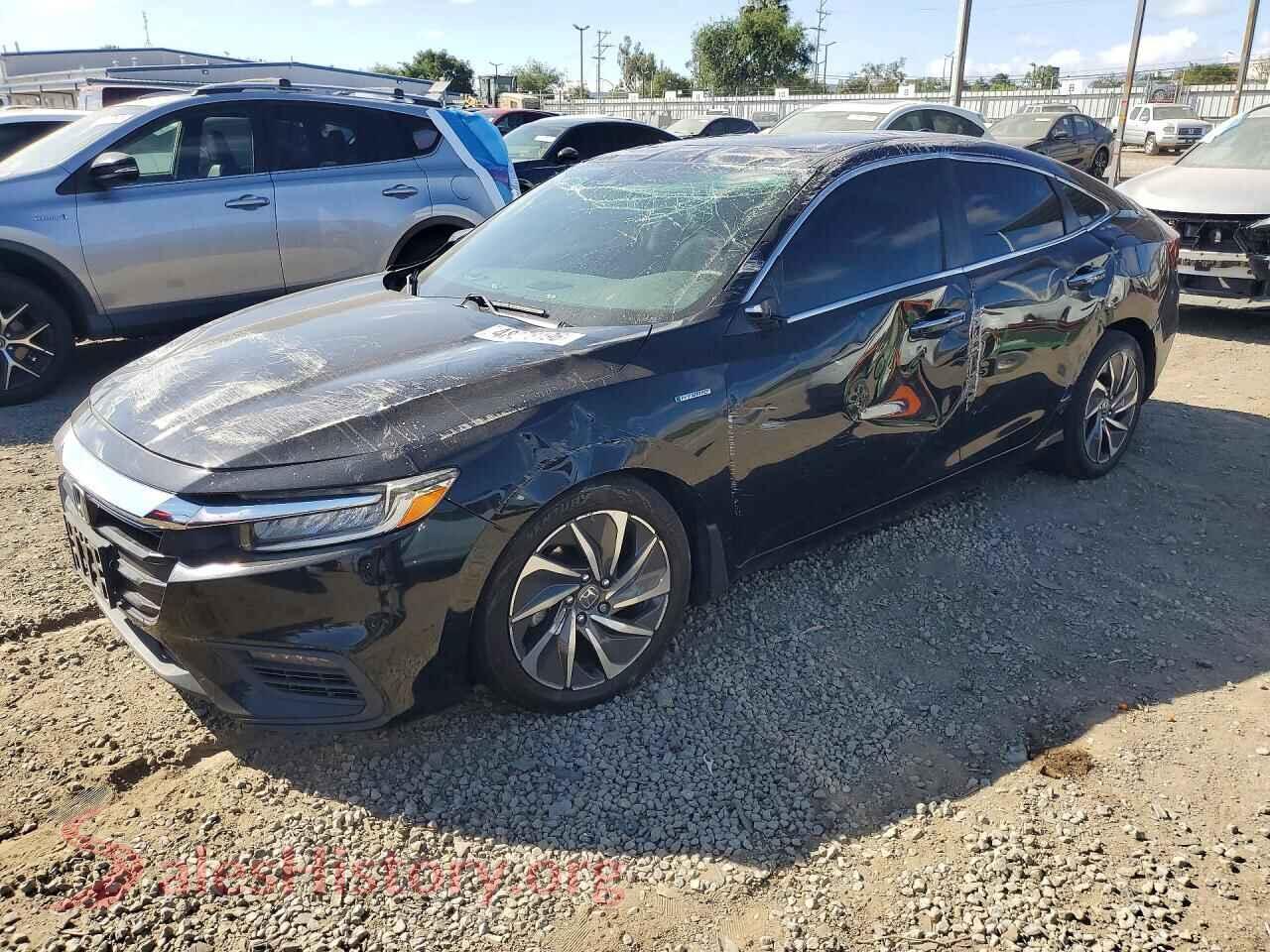 2022 HONDA INSIGHT VIN 19XZE4F9XNE005159, auction photo