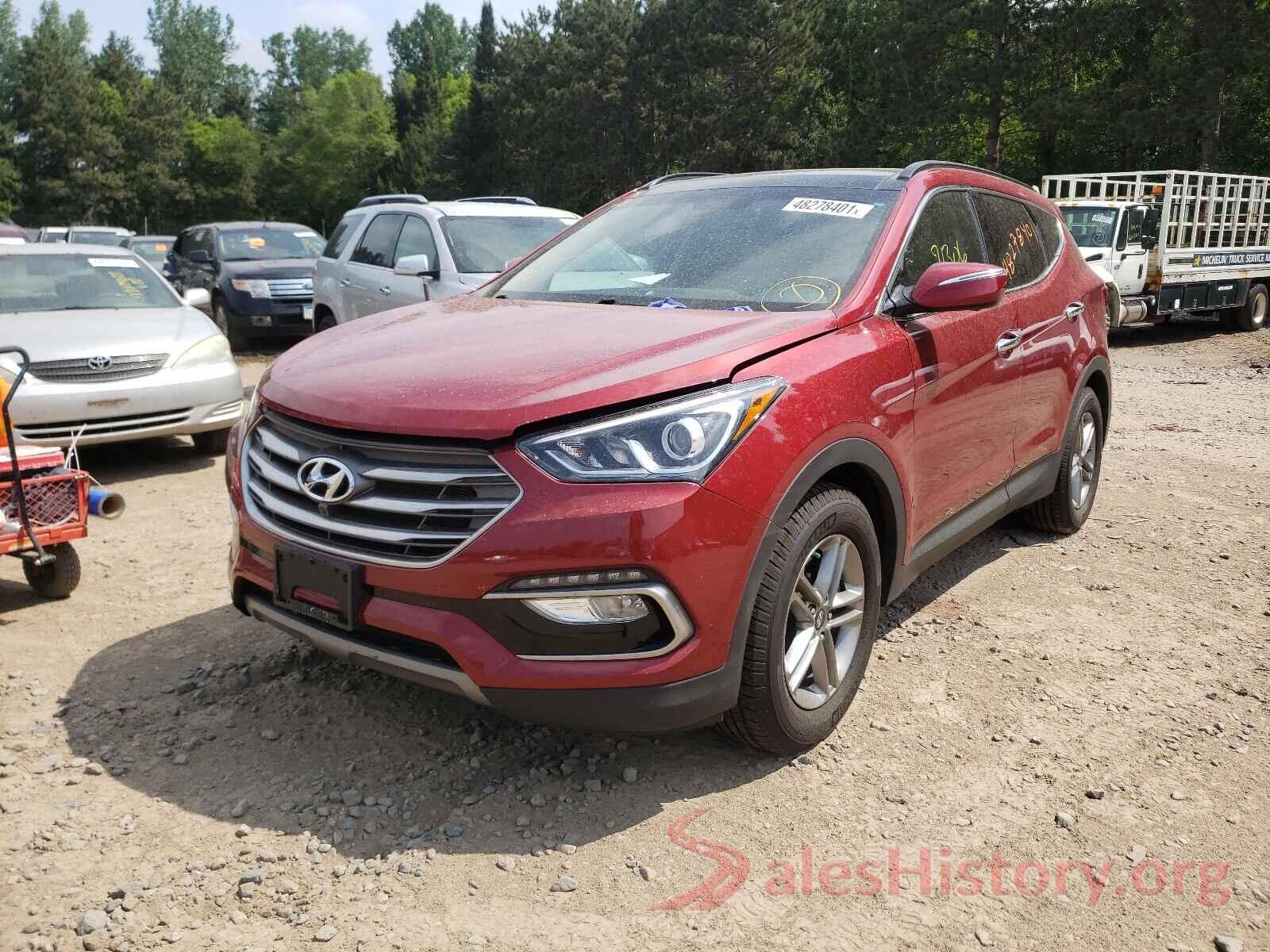 5XYZUDLB3HG399539 2017 HYUNDAI SANTA FE