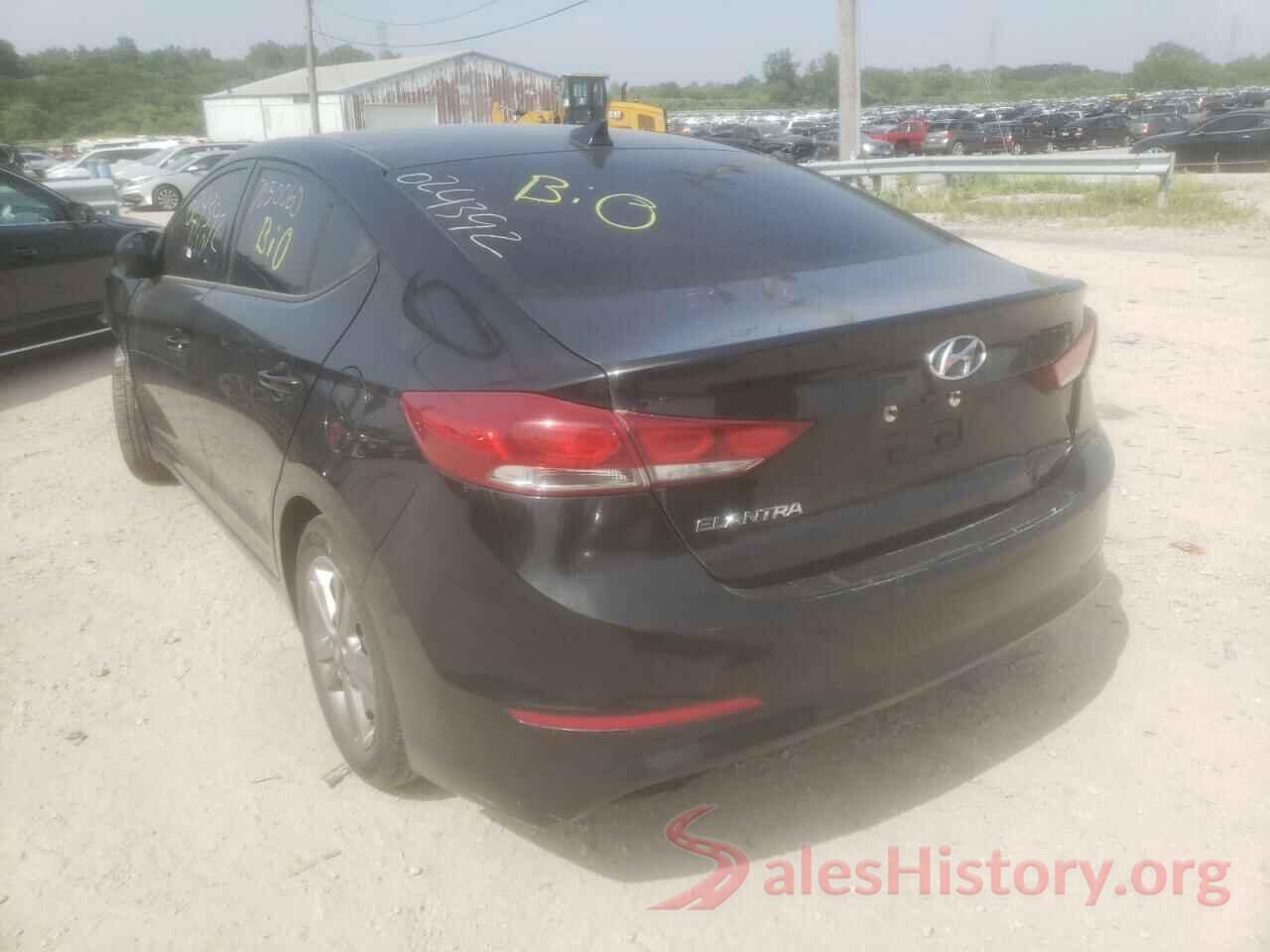 5NPD84LF5HH040008 2017 HYUNDAI ELANTRA