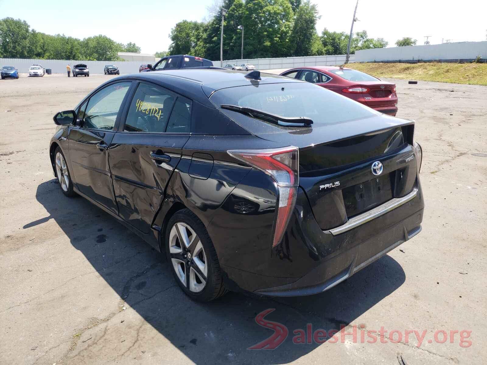 JTDKARFU4G3008924 2016 TOYOTA PRIUS