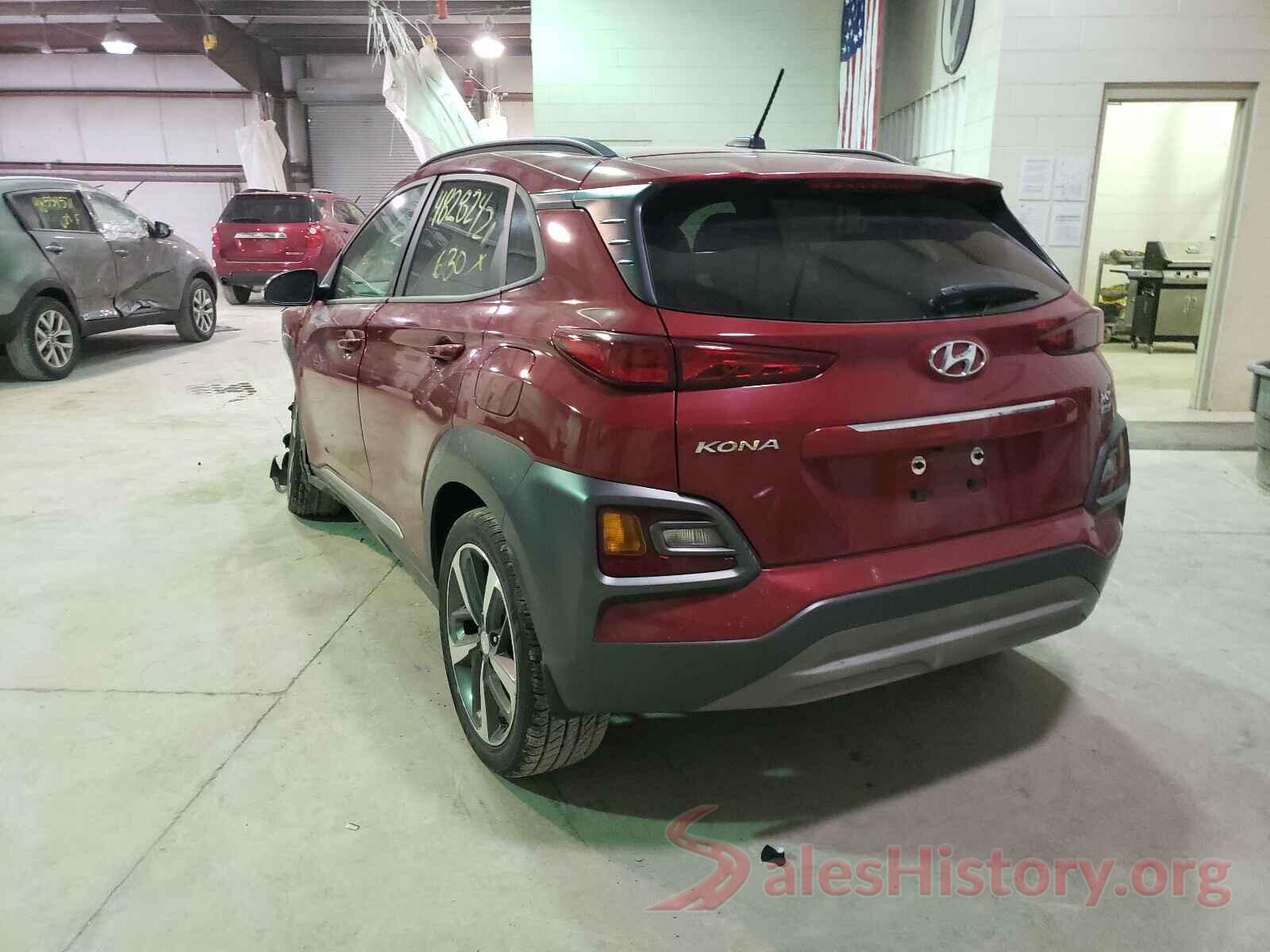 KM8K3CA50JU168299 2018 HYUNDAI KONA