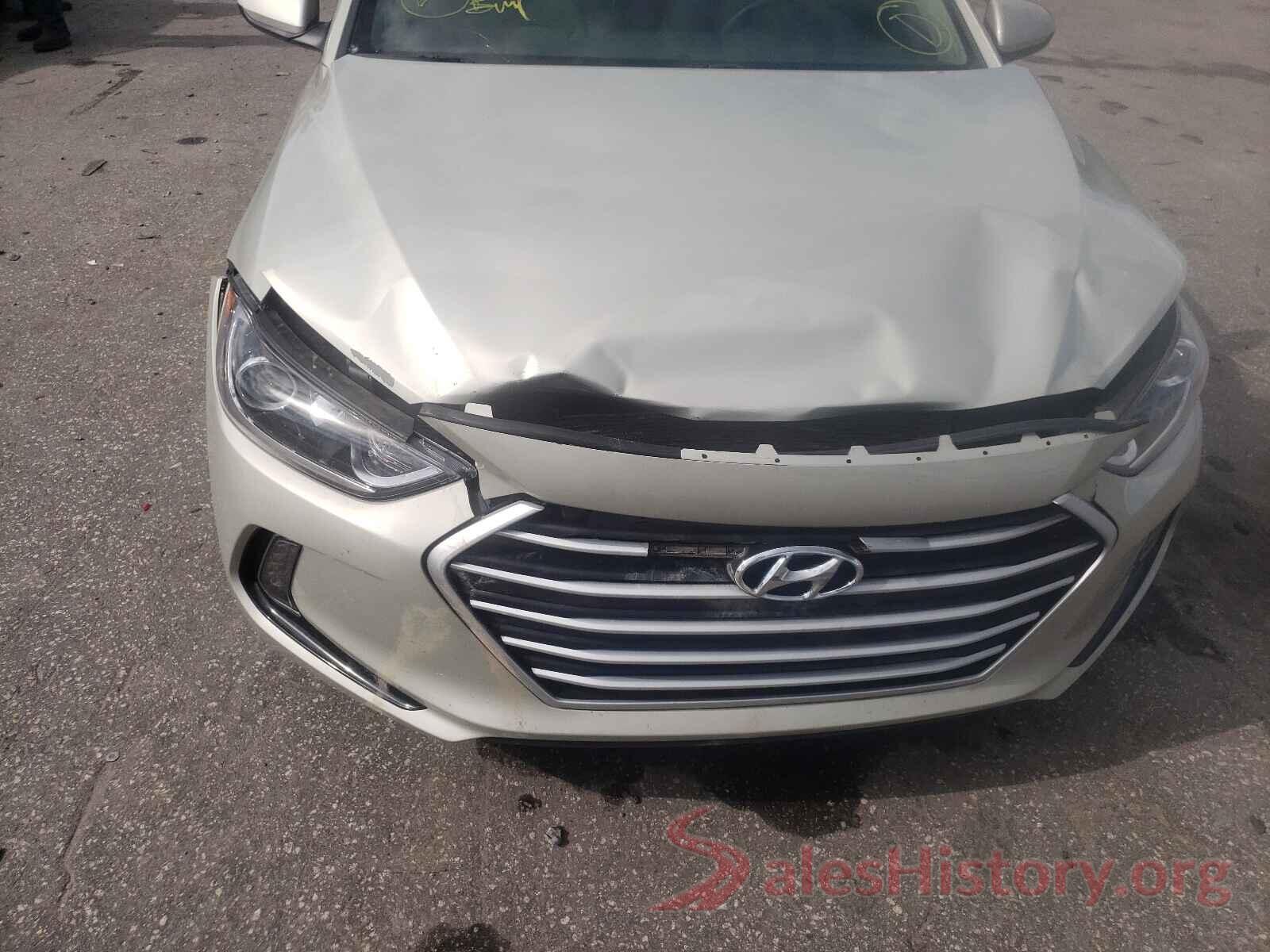 5NPD84LF2HH187564 2017 HYUNDAI ELANTRA