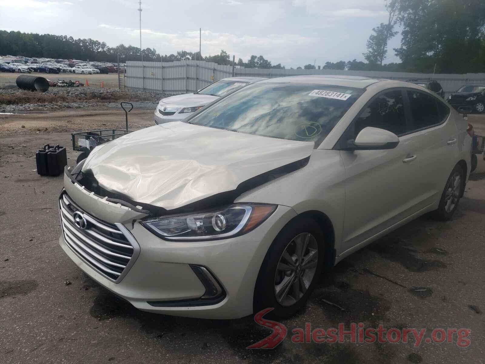 5NPD84LF2HH187564 2017 HYUNDAI ELANTRA