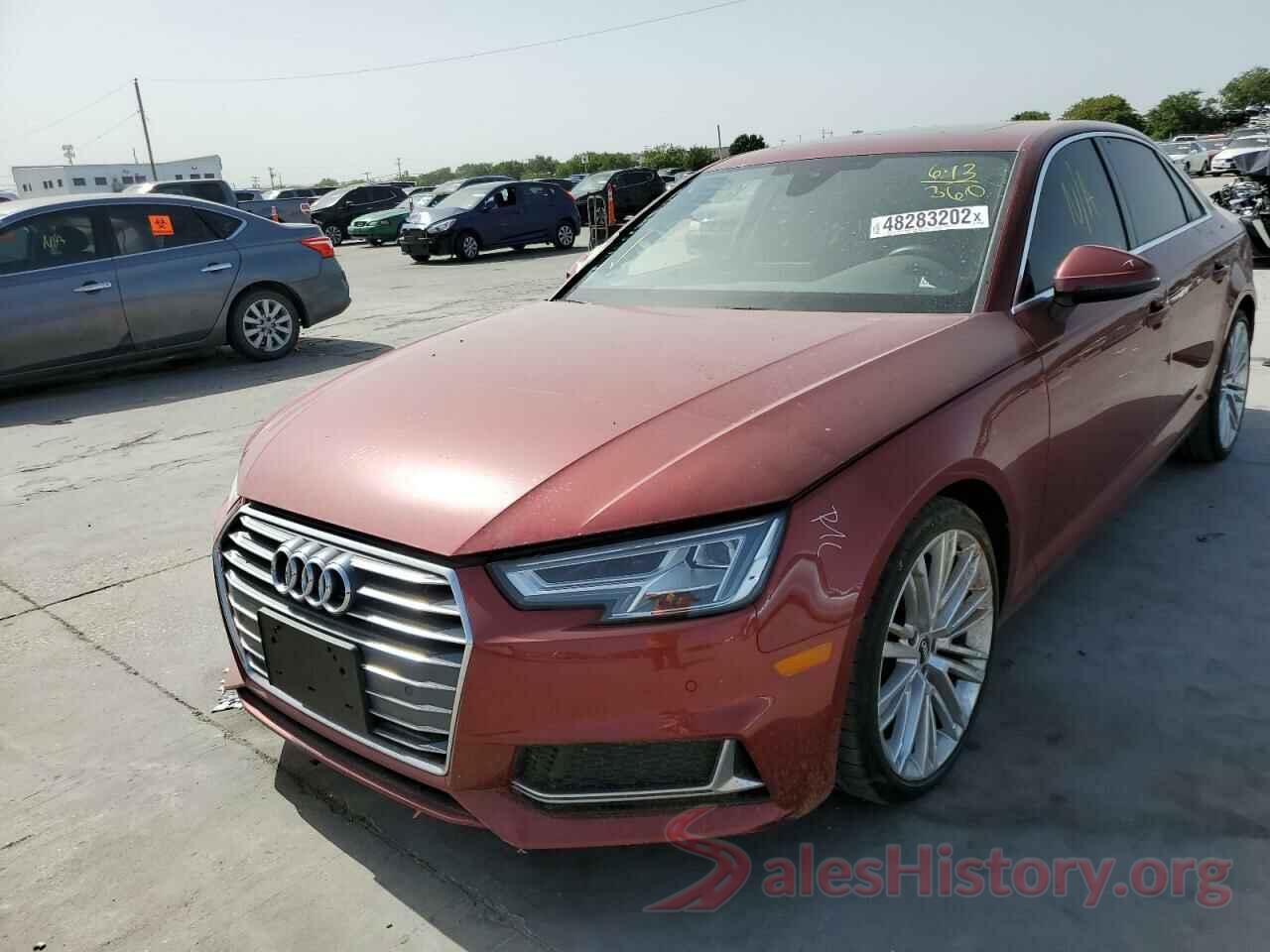 WAUHMAF40KA056053 2019 AUDI A4