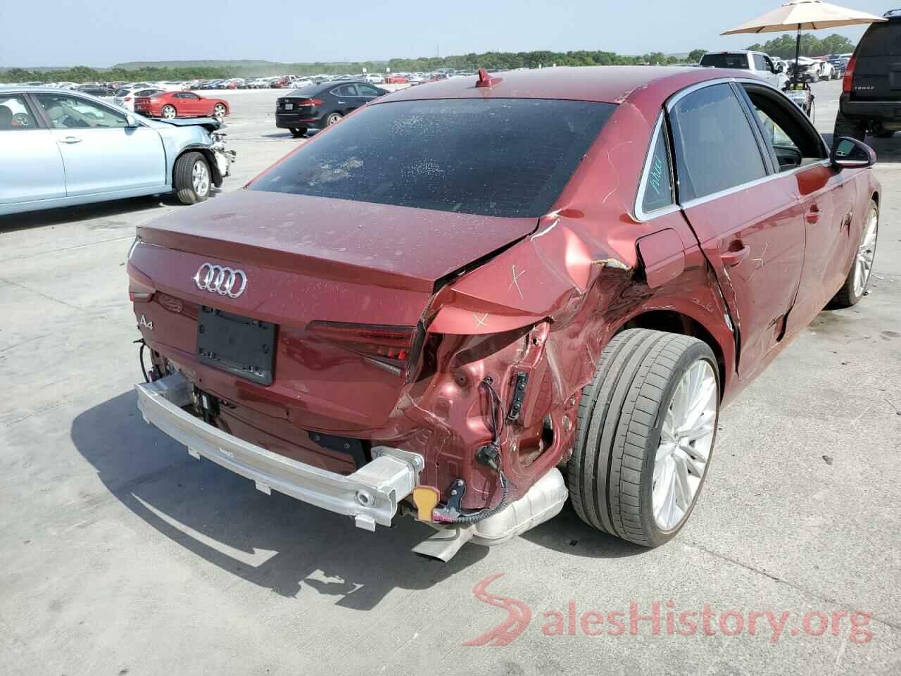 WAUHMAF40KA056053 2019 AUDI A4