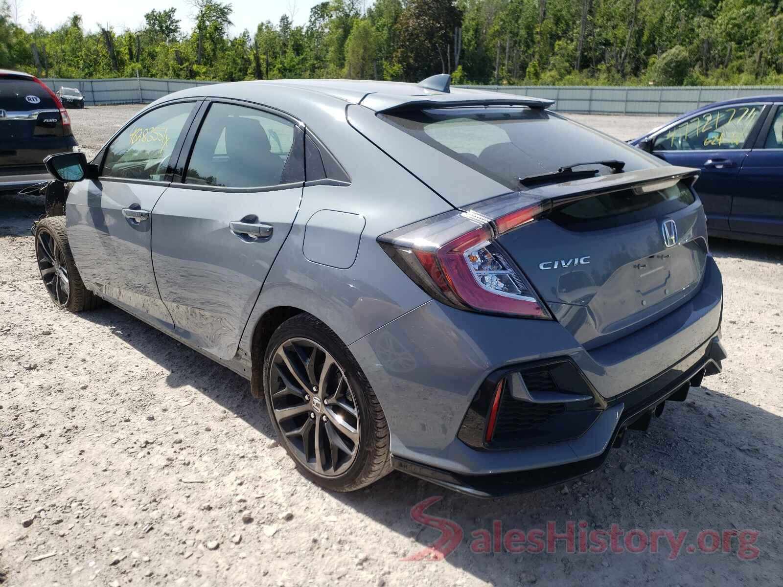 SHHFK7H44MU205752 2021 HONDA CIVIC