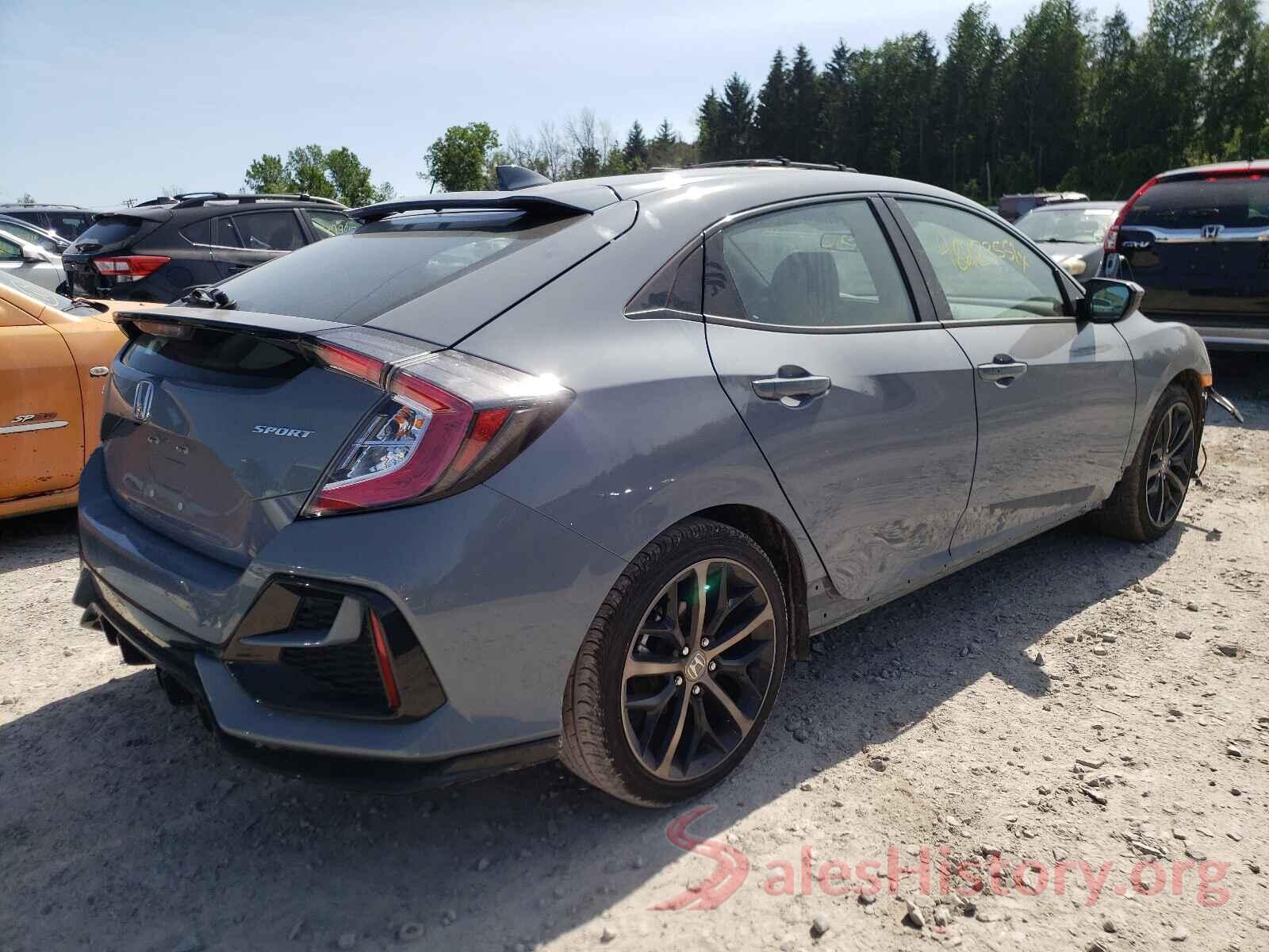 SHHFK7H44MU205752 2021 HONDA CIVIC