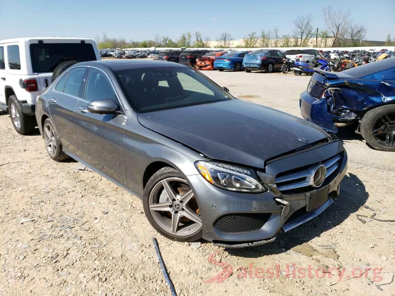 55SWF4KB2JU251179 2018 MERCEDES-BENZ C-CLASS