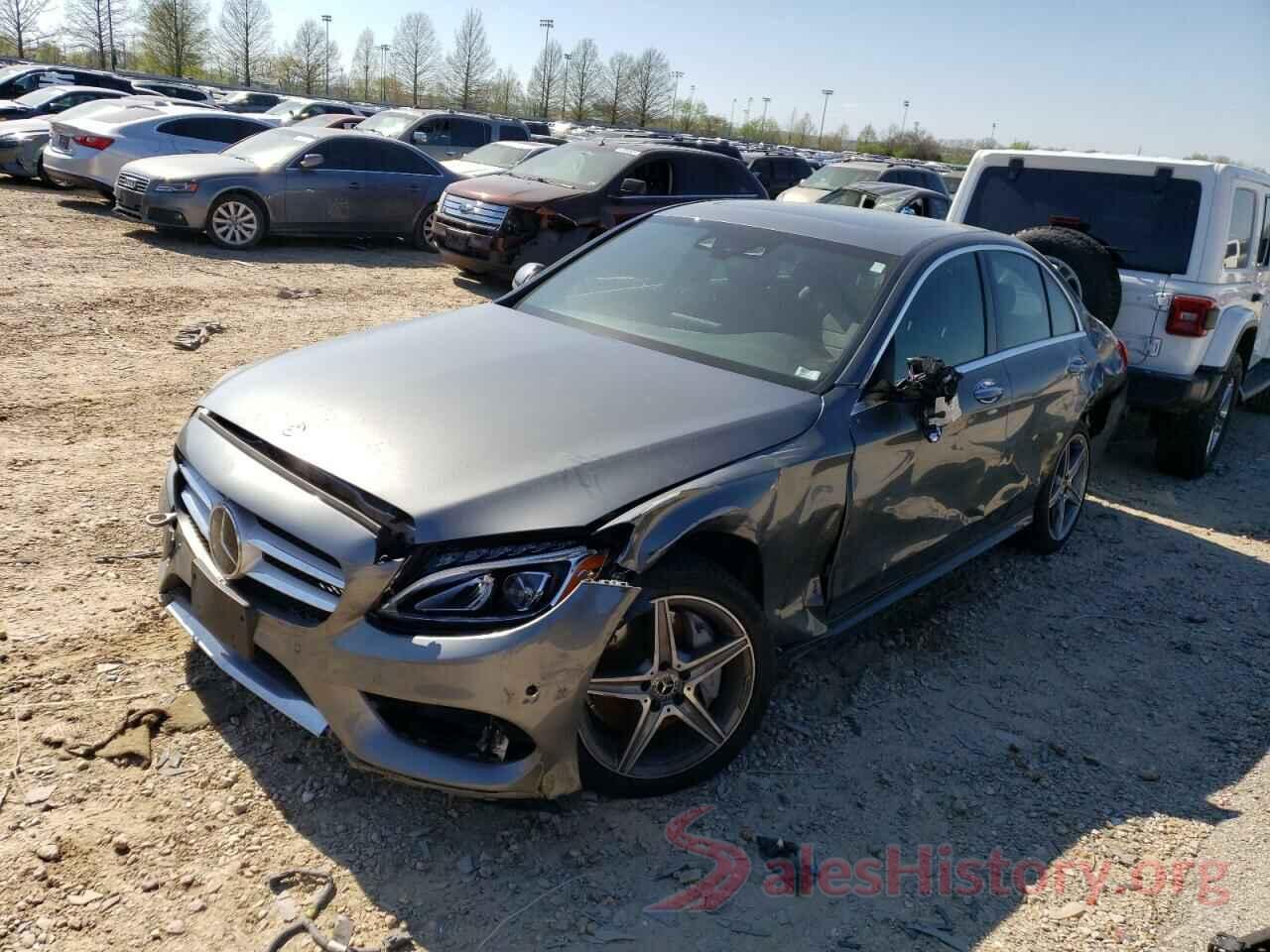 55SWF4KB2JU251179 2018 MERCEDES-BENZ C-CLASS